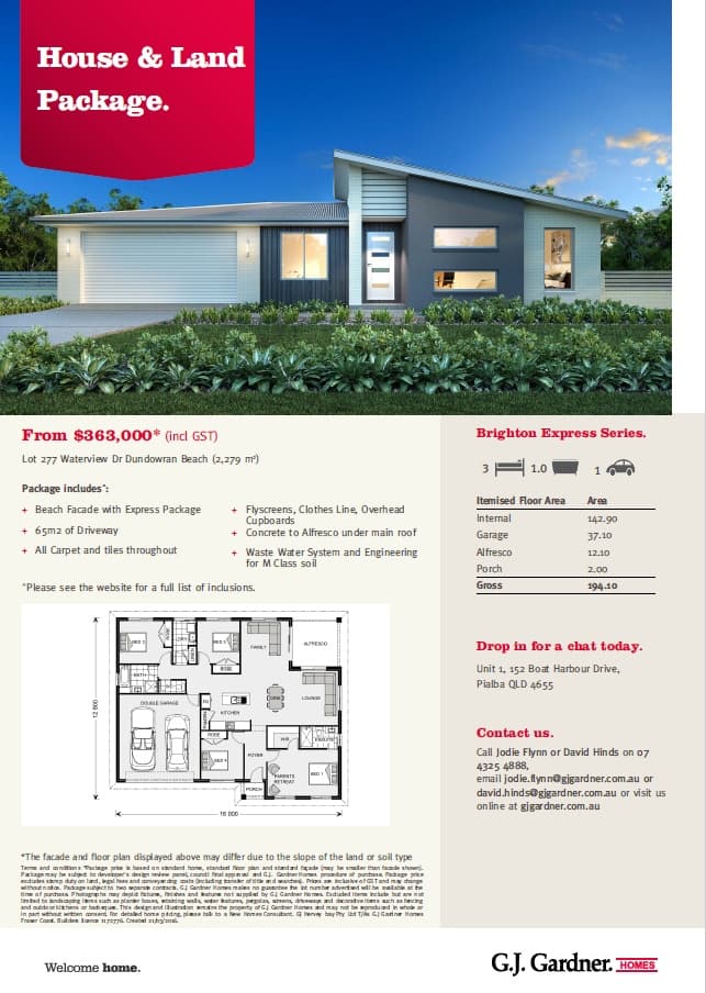 Lot 277 Waterview Drive, Dundowran Beach, Dundowran Beach - Thumbnail 4