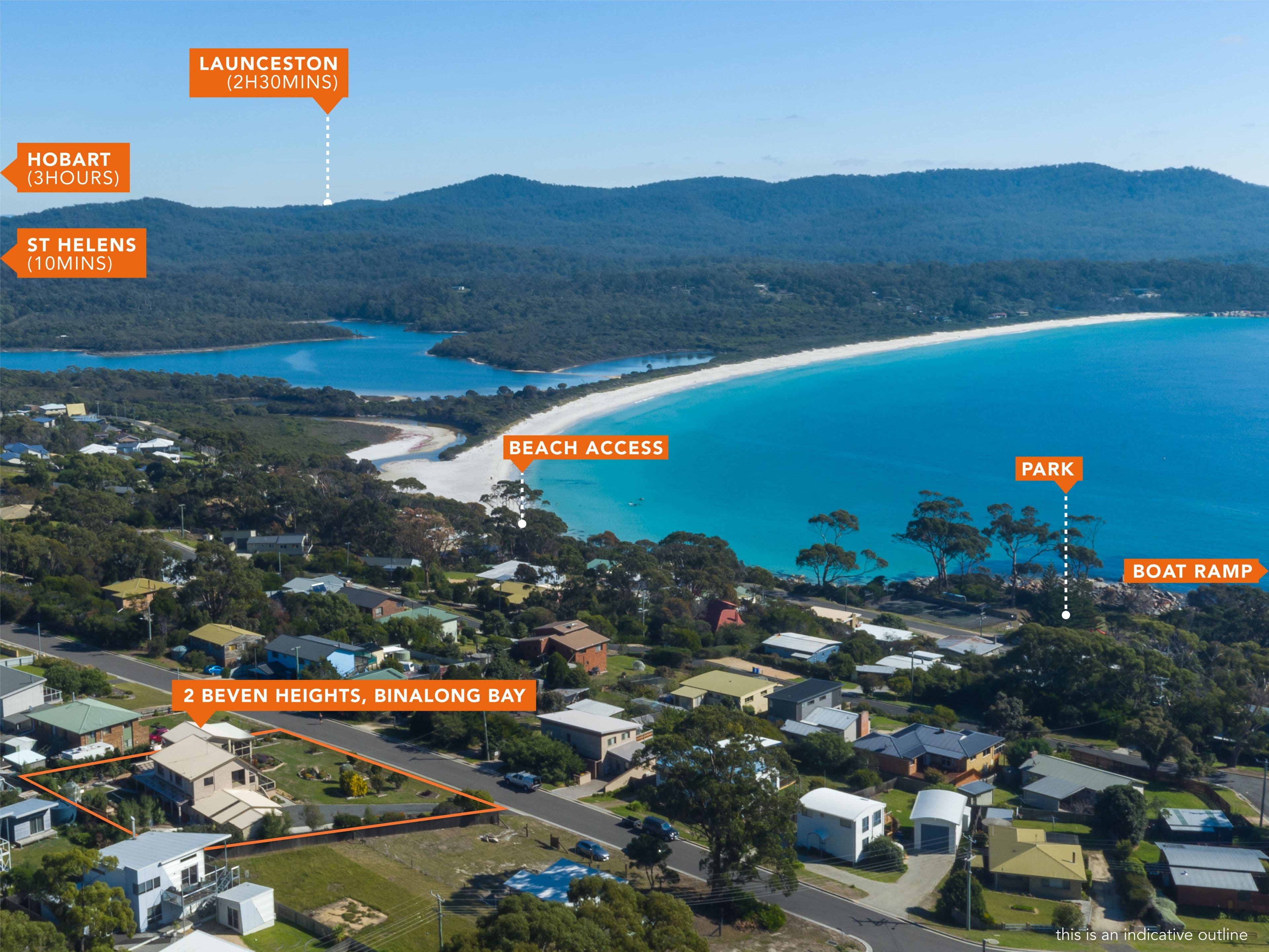 2 Beven Heights, Binalong Bay, Binalong Bay - Image 1