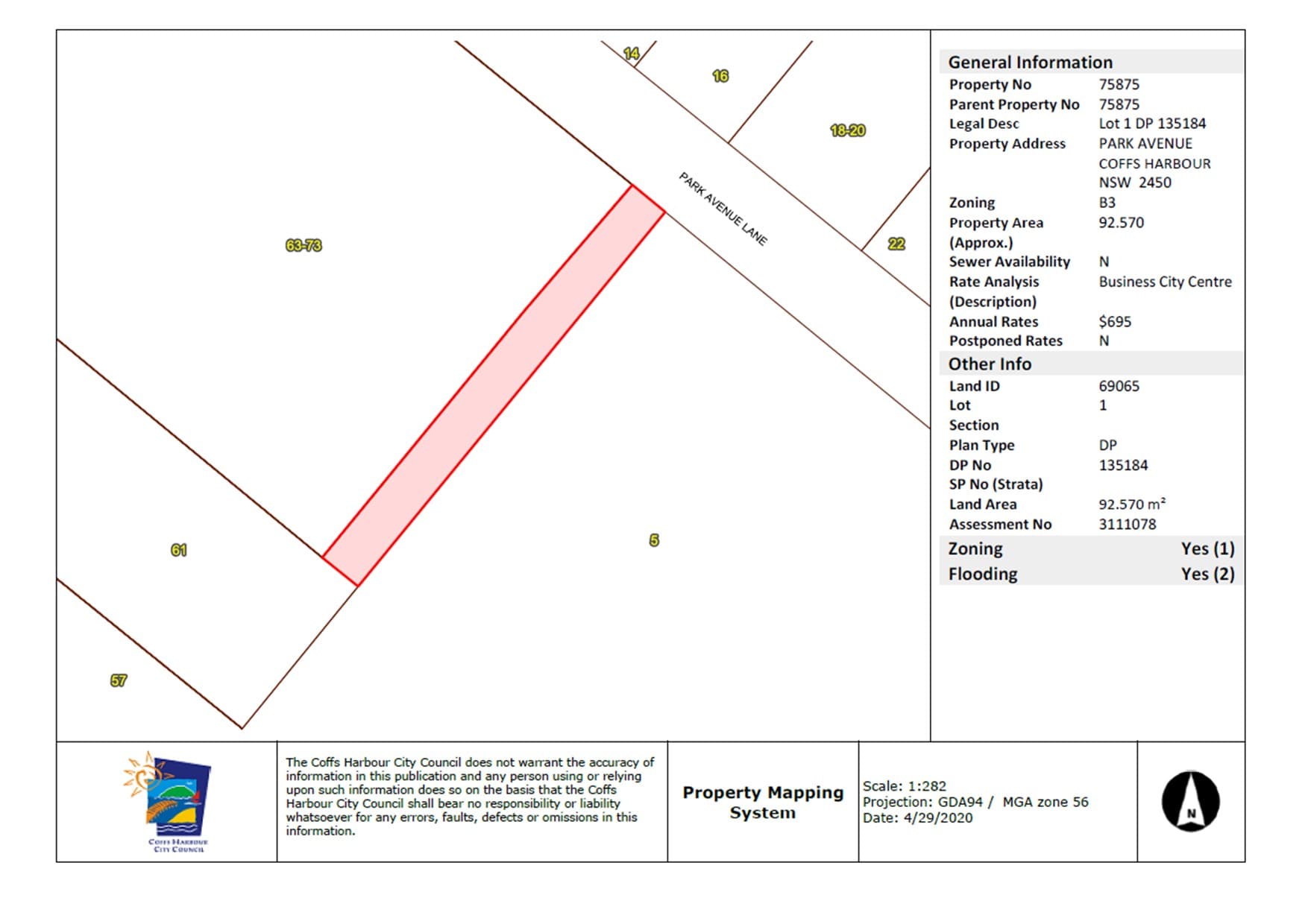 Lot 1/DP 135184 Park Avenue, Coffs Harbour, NSW 2450, Coffs Harbour - Thumbnail 2