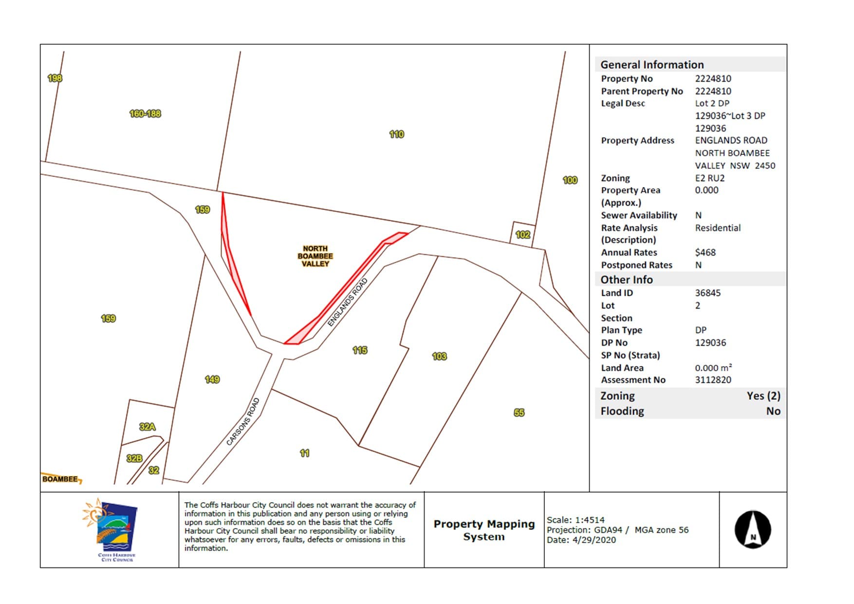 Lots 2-3/DP 129036 Englands Road, North Boambee Valley, North Boambee Valley - Thumbnail 2