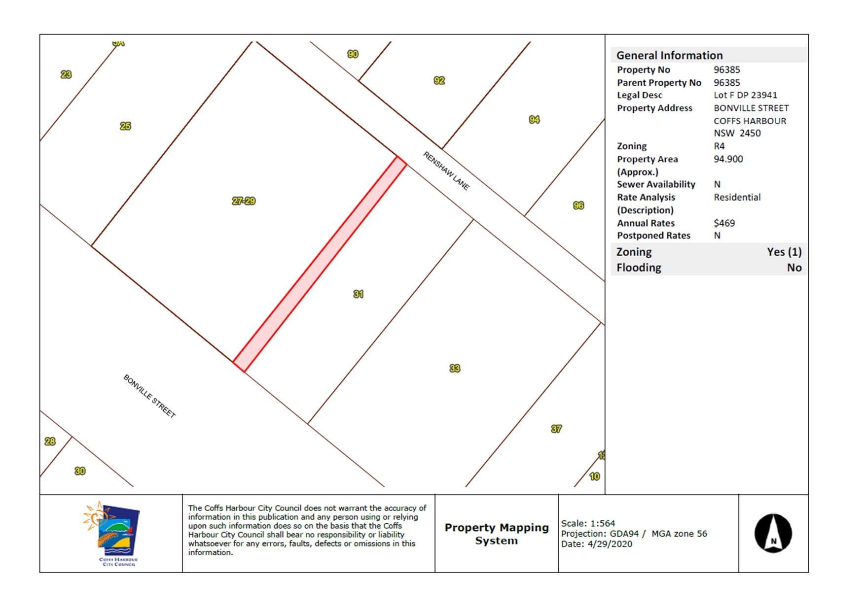 Lot F/DP 23941 Bonville Street, Coffs Harbour, Coffs Harbour - Thumbnail 2