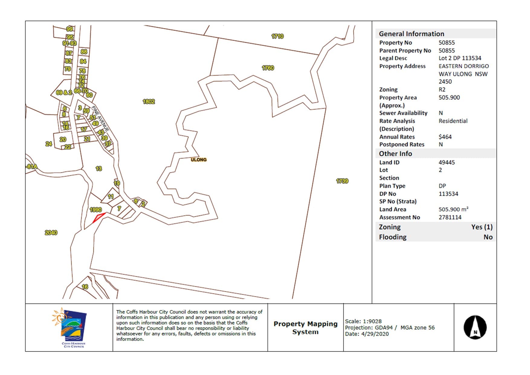 Lot 2/DP 113534 Eastern Dorrigo Way, Ulong, Ulong - Thumbnail 2