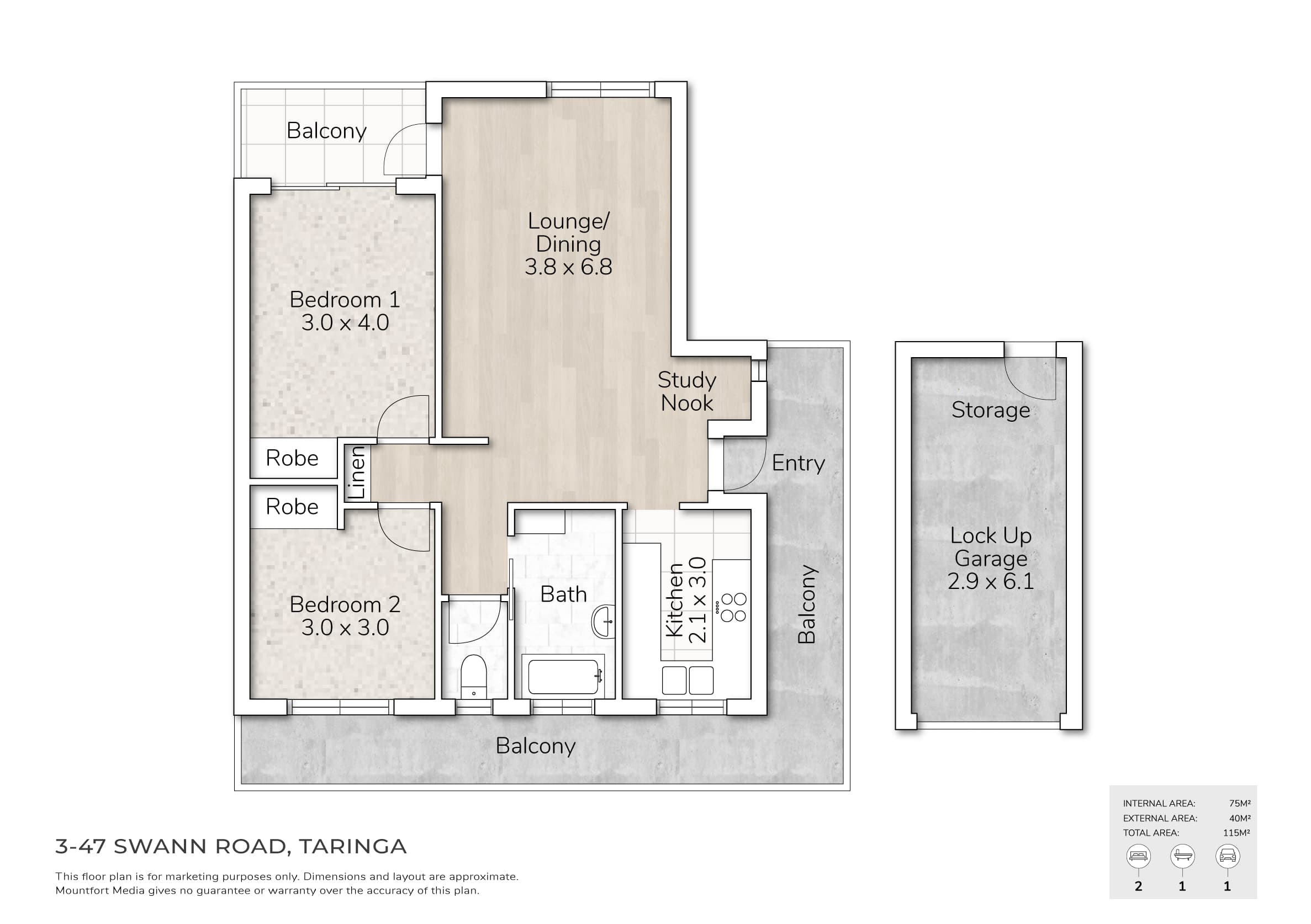 3/47 Swann Road, Taringa - Thumbnail 4