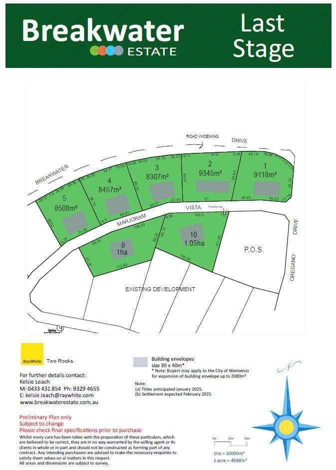 LOT 9 Marjoram Vista, Two Rocks WA 6037, Two Rocks - Thumbnail 6