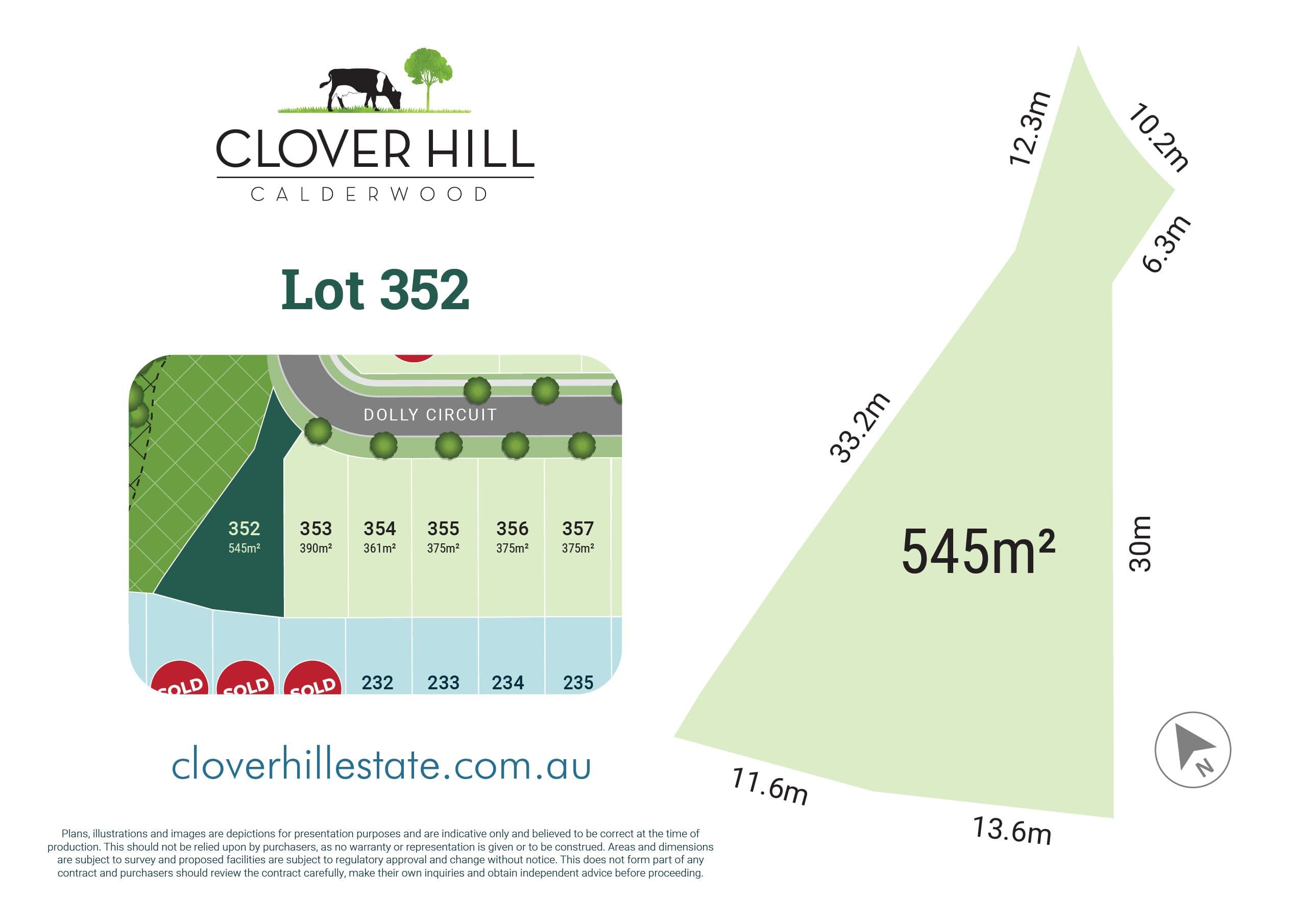 Lot 352 - 33 Dolly Circuit, Calderwood NSW 2527, Calderwood - Thumbnail 2