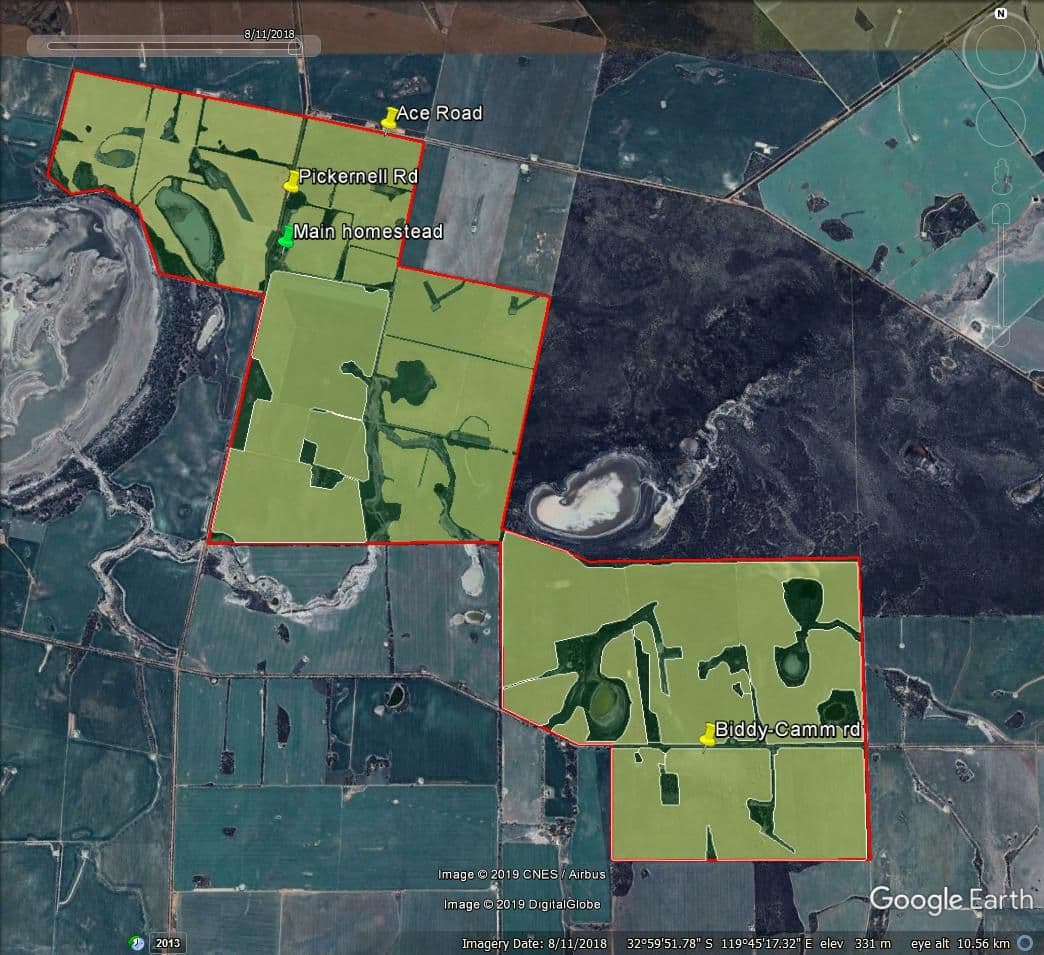 494 Pickernell and Biddy Camm Roads, Lake King WA 6356, Lake King - Image 1