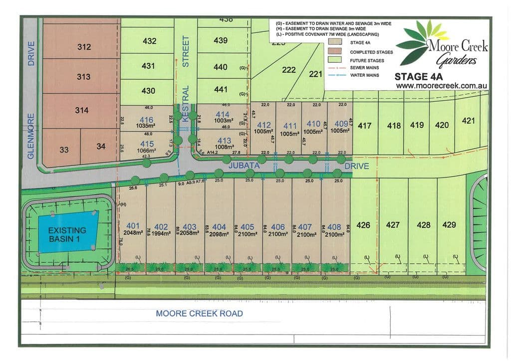 Lot 410 Stage 4A Moore Creek Gardens, Tamworth NSW 2340, Tamworth - Thumbnail 3