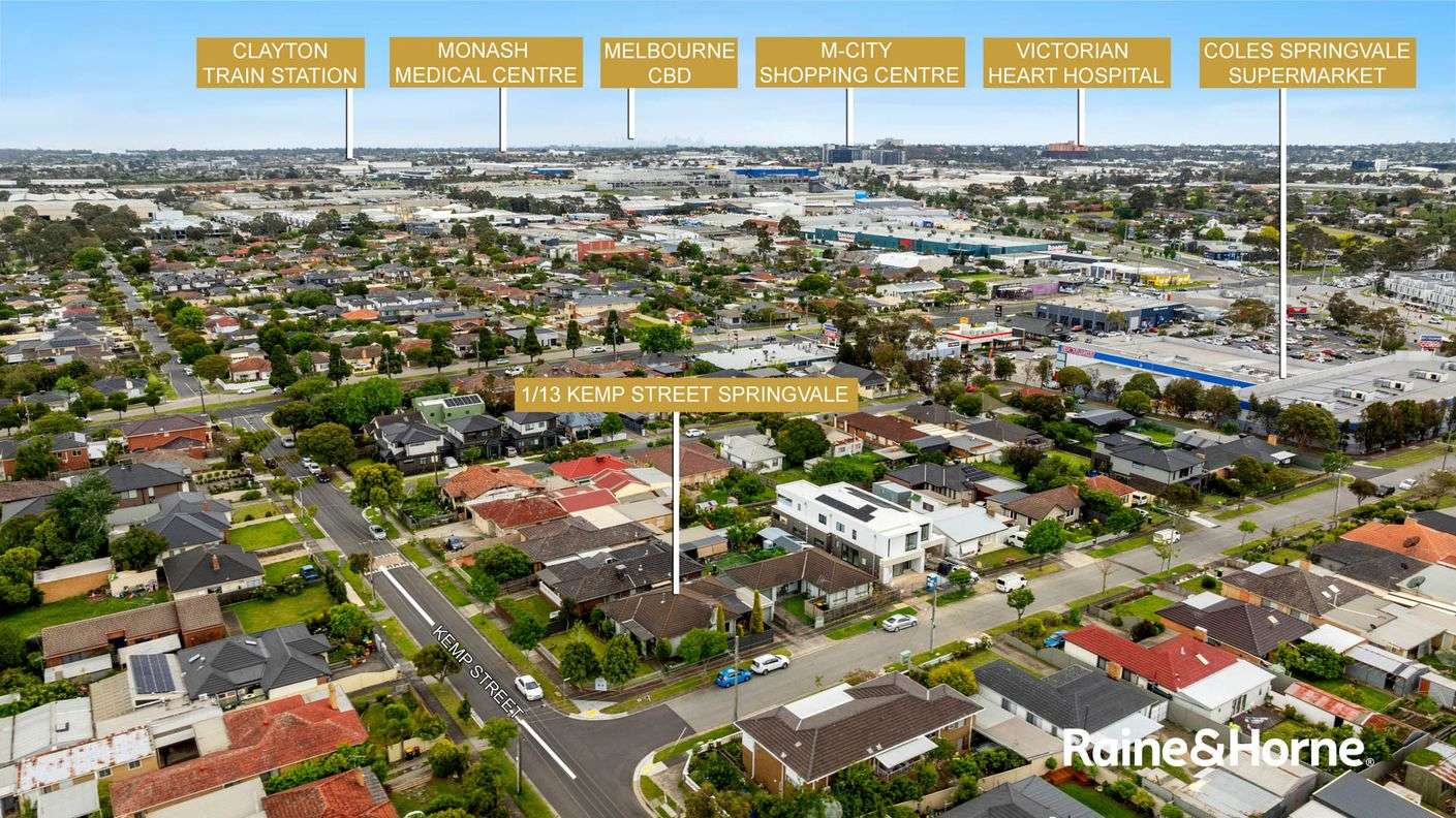 1/13 KEMP STREET, Springvale, VIC 3171, Springvale - Image 1