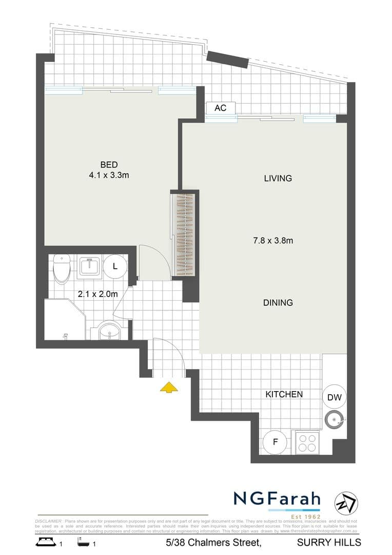 Unit 5, 38 Chalmers Street, Surry Hills NSW, Surry Hills - Thumbnail 8