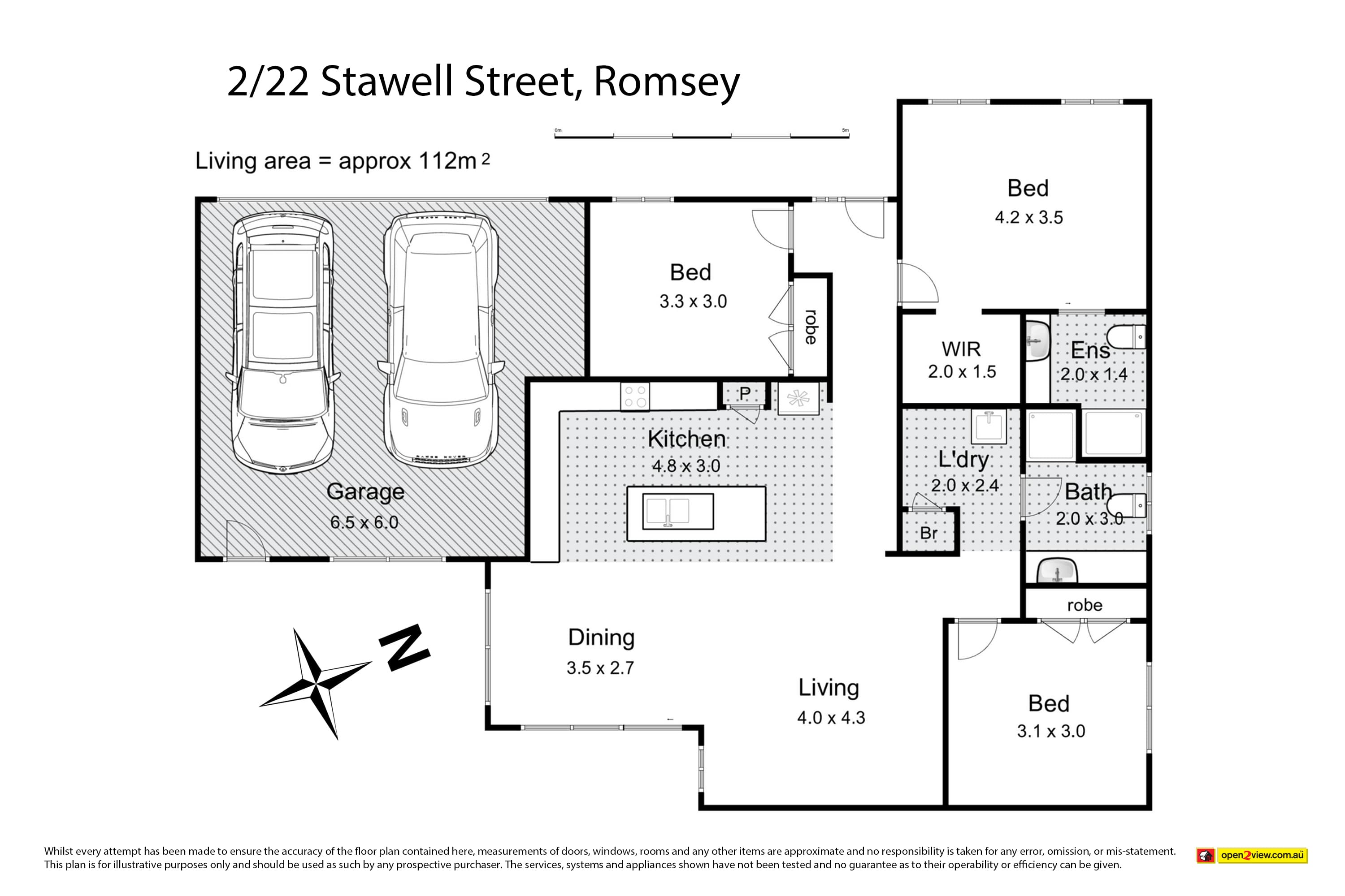 2 / 22 Stawell Street, Romsey, Romsey - Image 1