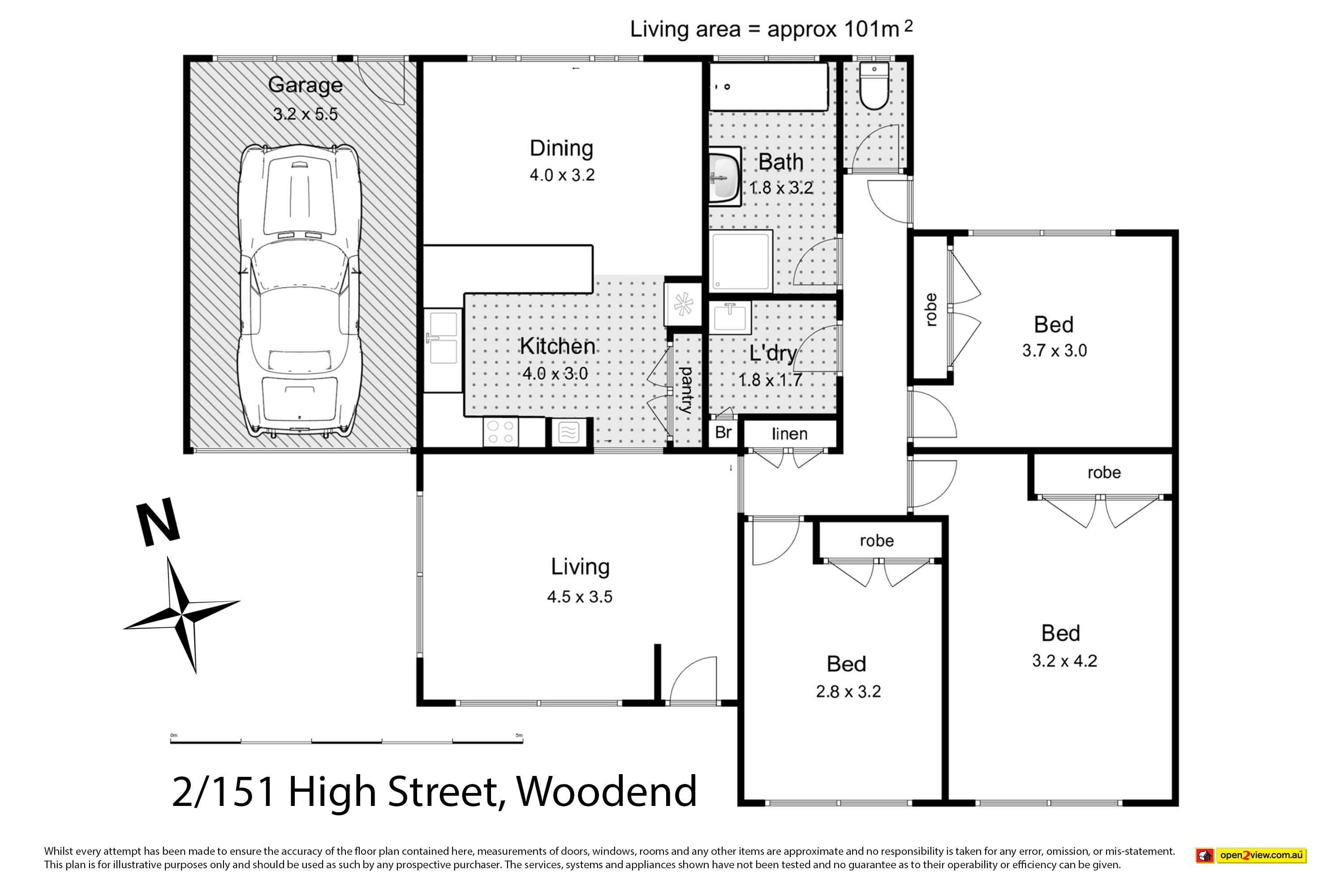 2 / 151 High Street, Woodend, Woodend - Image 1
