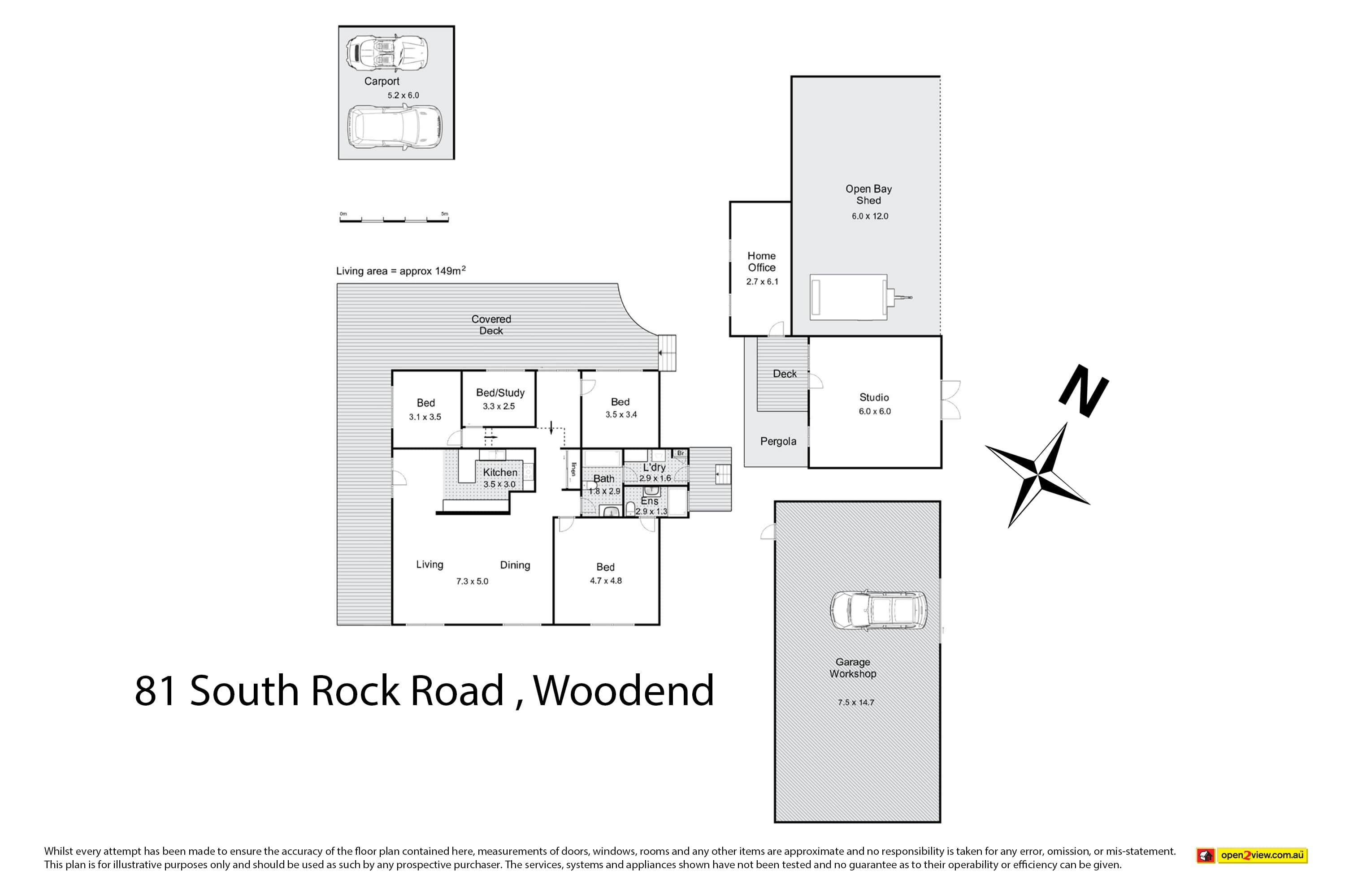 81 South Rock Road, Woodend, Woodend - Image 1