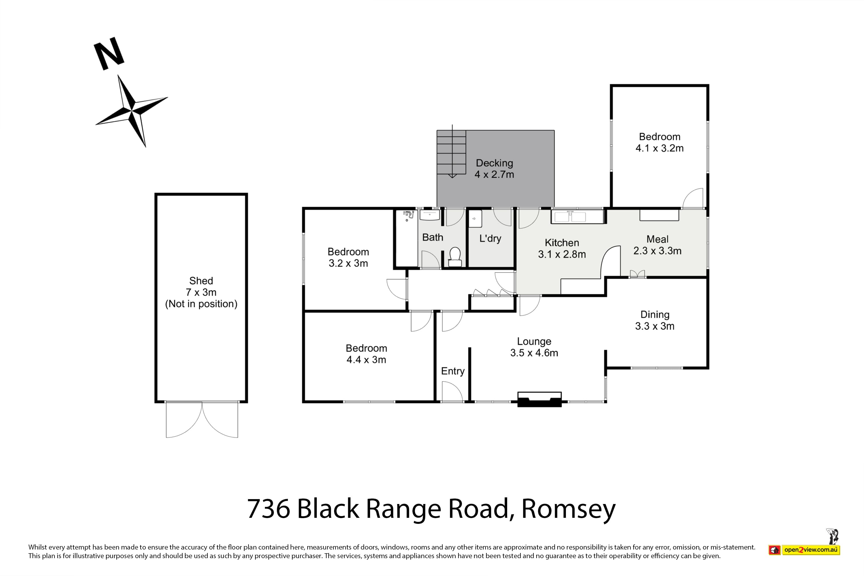 736 Black Range Road, Romsey, Romsey - Image 1