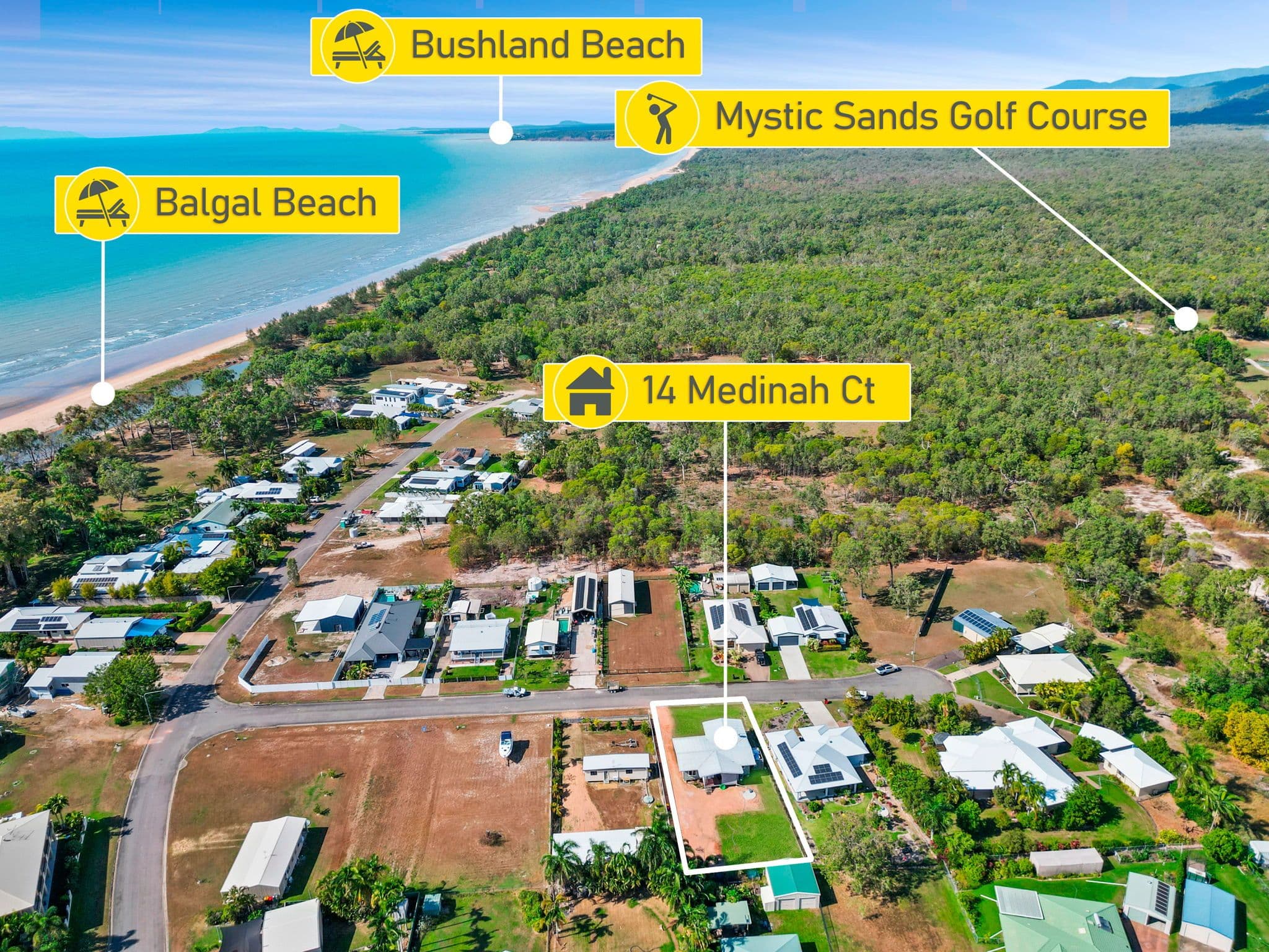 14 Medinah Court, Balgal Beach QLD 4816, Balgal Beach - Image 1