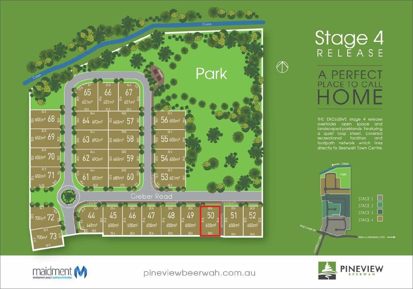 Lot 50 Greber Road, Beerwah QLD 4519, Beerwah - Image 1