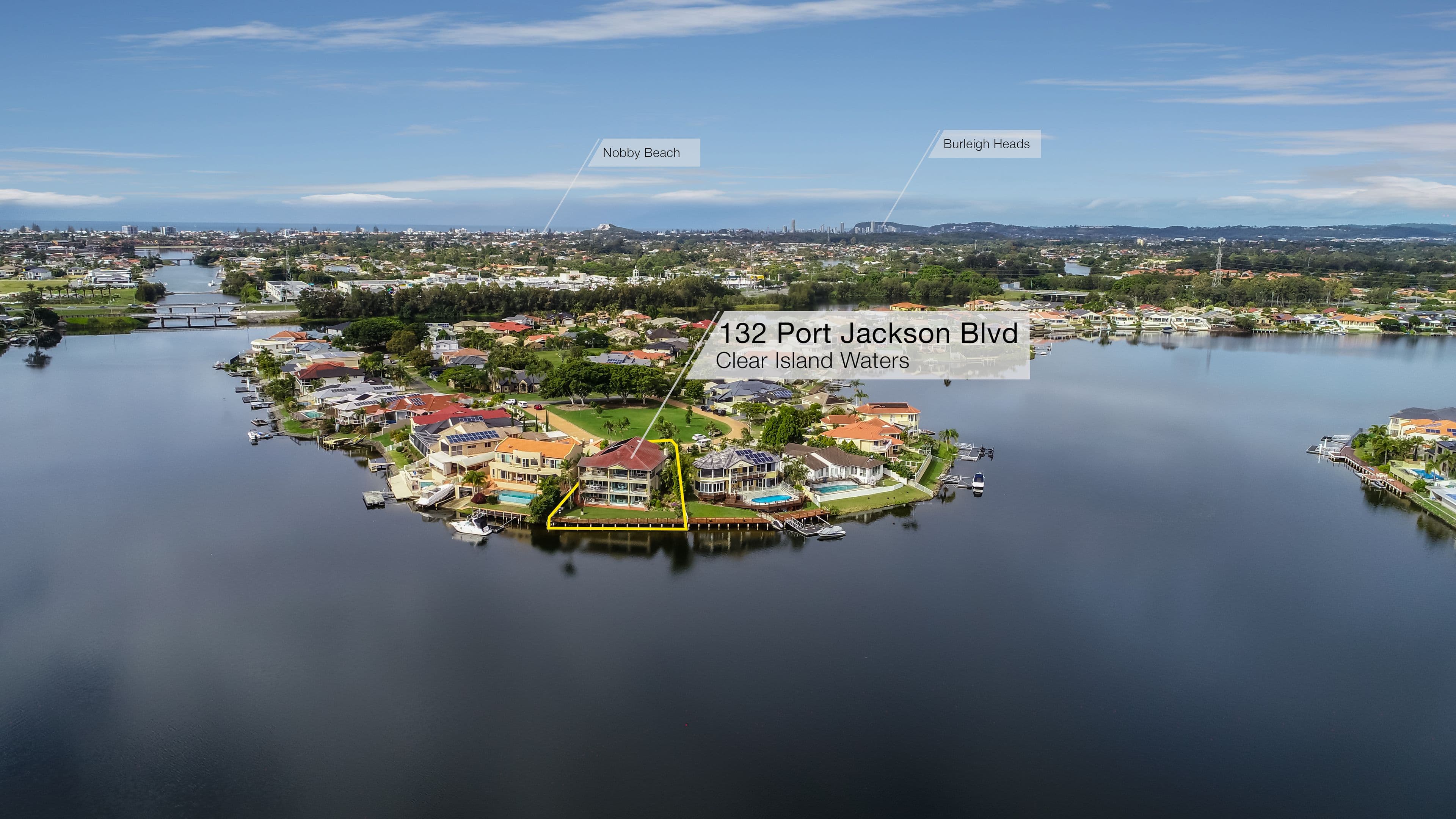 132 Port Jackson Boulevard, Clear Island Waters QLD 4226, Clear Island Waters - Image 1