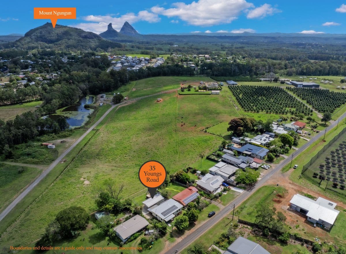 35 Youngs Road, GLASS HOUSE MOUNTAINS QLD 4518, Glass House Mountains - Image 1