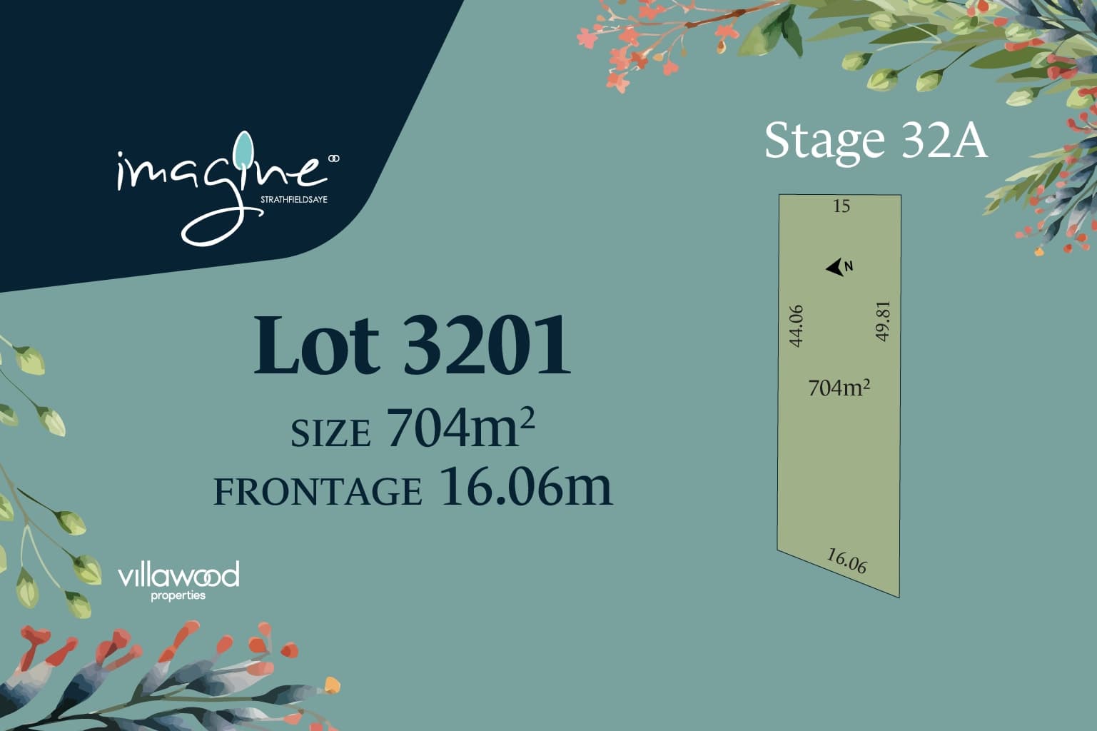 Lot 3221 STAGE 32A IMAGINE ESTATE, Strathfieldsaye VIC 3551, Strathfieldsaye - Image 1