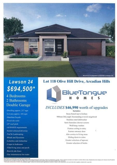 Lot 118 Olive Hill Drive, Cobbitty NSW 2570, Cobbitty - Thumbnail 2
