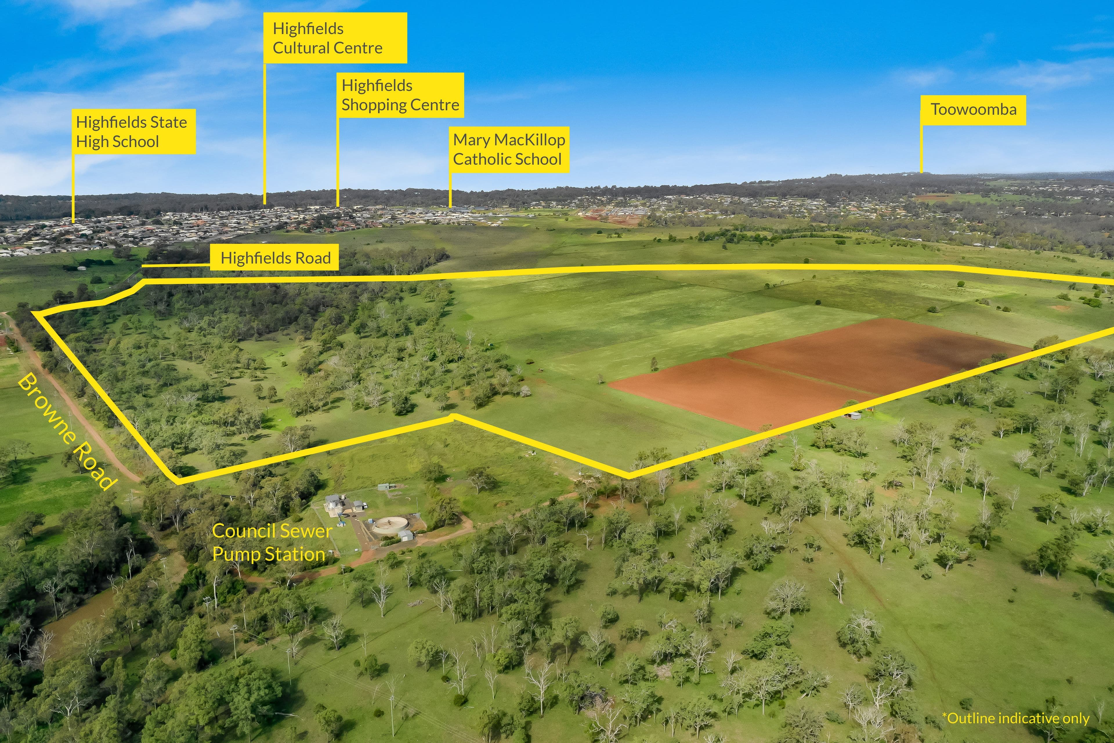 Lot 5 Browne Road, Highfields QLD 4352, Highfields - Image 1