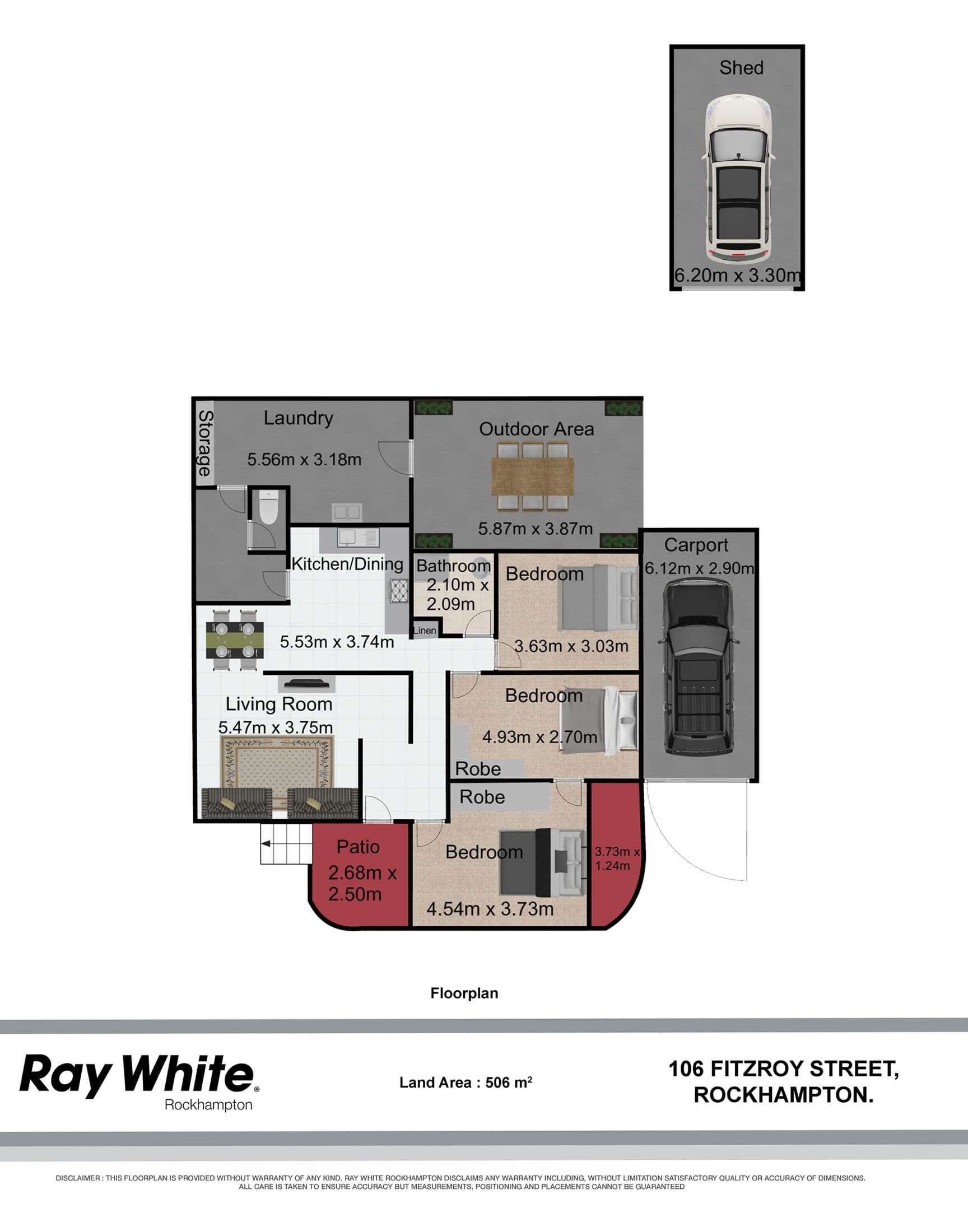 106 Fitzroy Street, Rockhampton City QLD 4700, Rockhampton City - Thumbnail 2