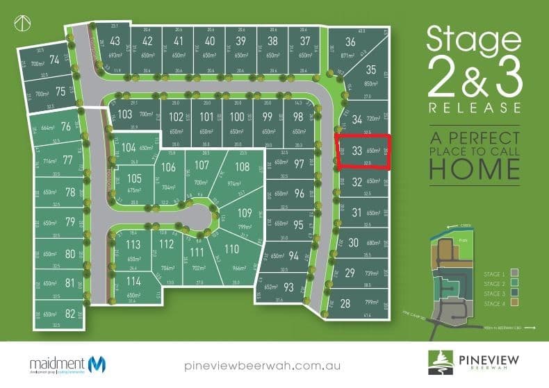 Lot 33 Featherwood Crescent, Beerwah QLD 4519, Beerwah - Image 1