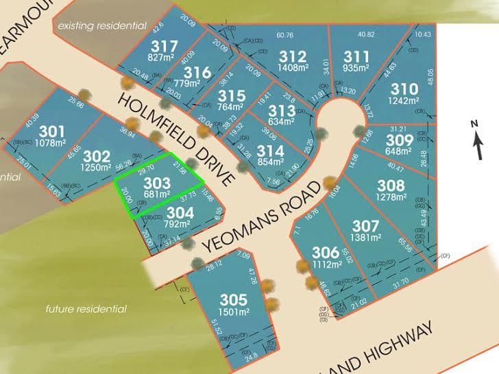 Lot 303 Holmfield Drive, Armidale NSW 2350, Armidale - Image 1