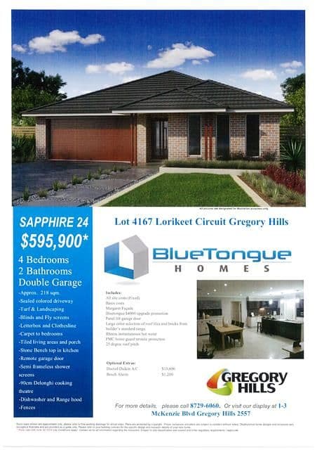 4167 Lorikeet Street, GREGORY HILLS NSW 2557, Gregory Hills - Thumbnail 2