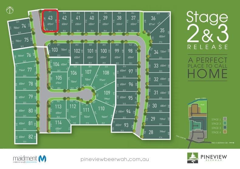 Lot 43 Featherwood Crescent, Beerwah QLD 4519, Beerwah - Image 1