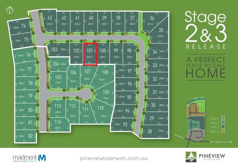 Lot 101 Featherwood Crescent, Beerwah QLD 4519, Beerwah - Image 1