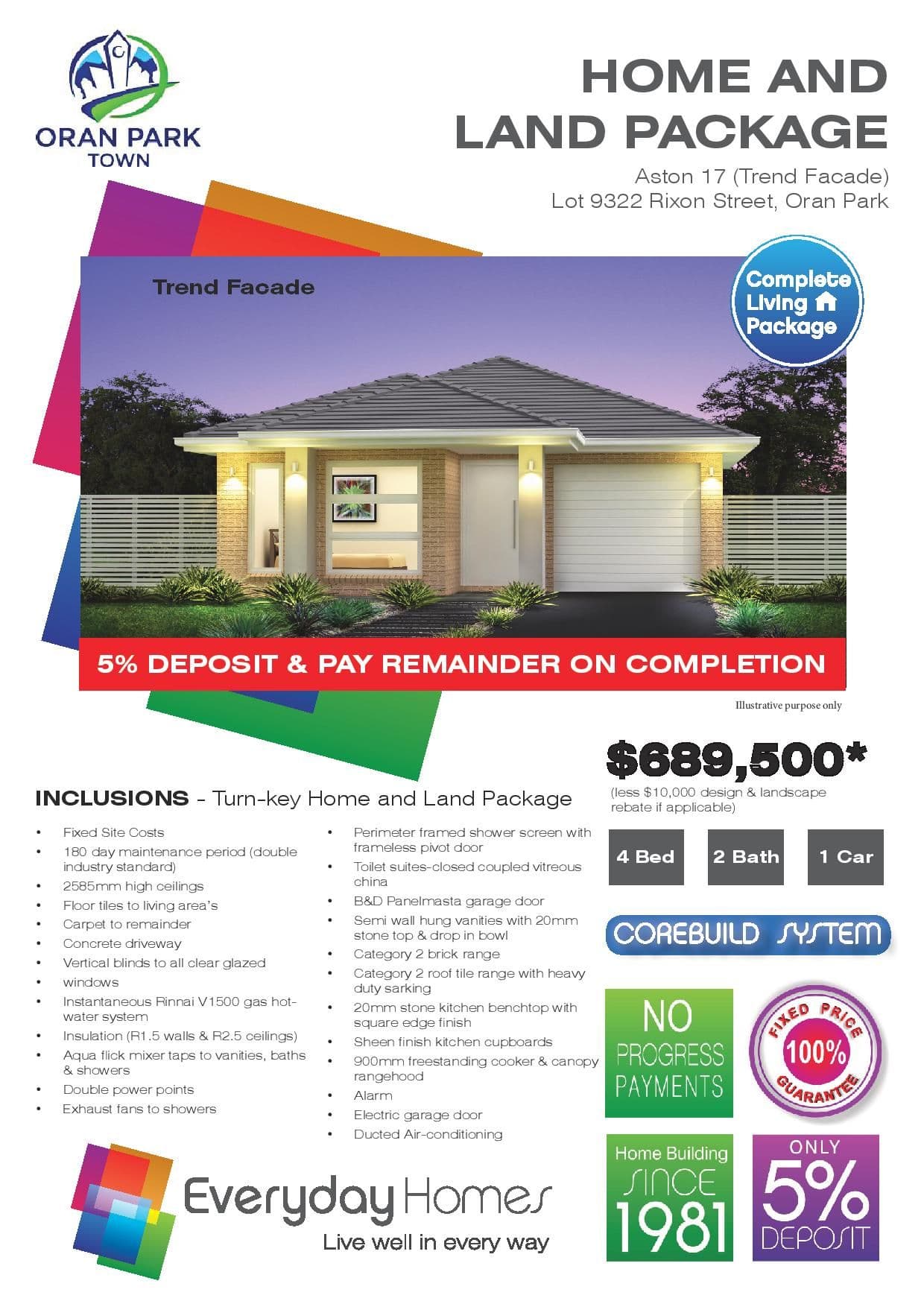 Lot 9322 Rixon Street, Oran Park NSW 2570, Oran Park - Image 1