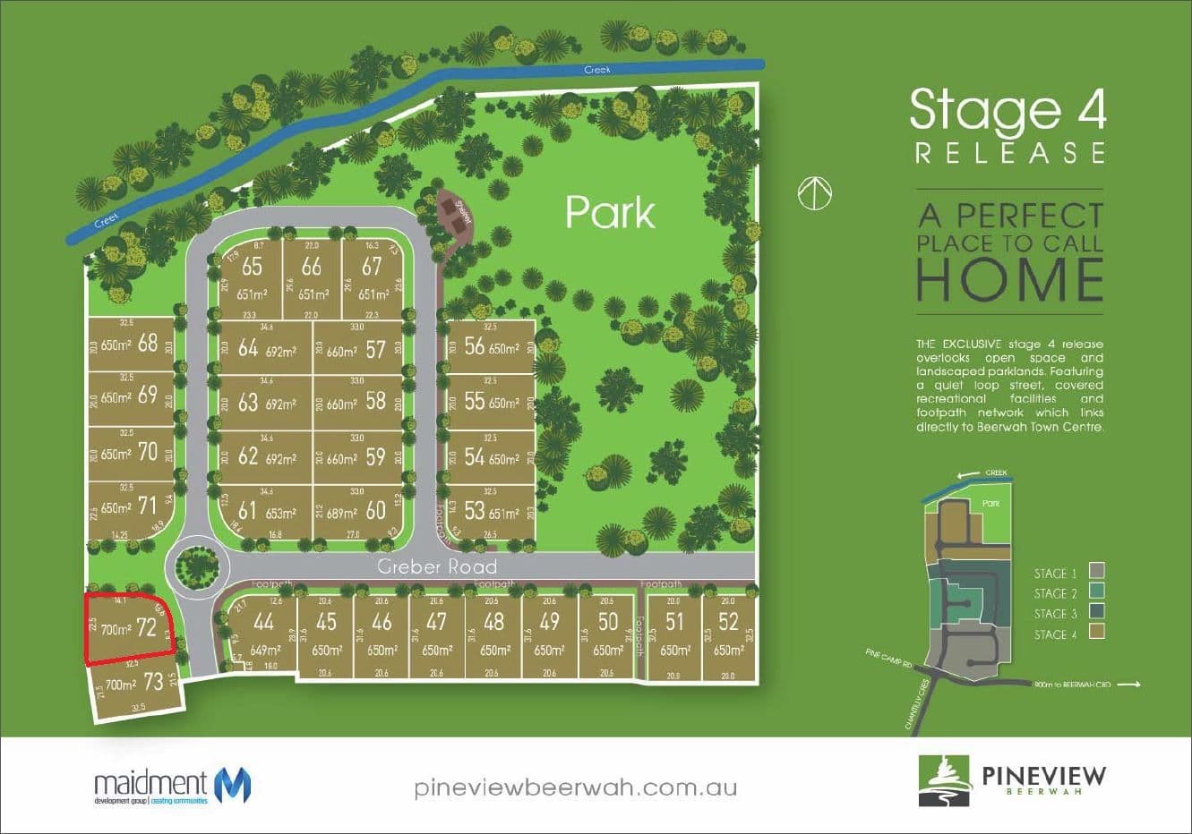 Lot 72 Pineview Drive, Beerwah QLD 4519, Beerwah - Image 1