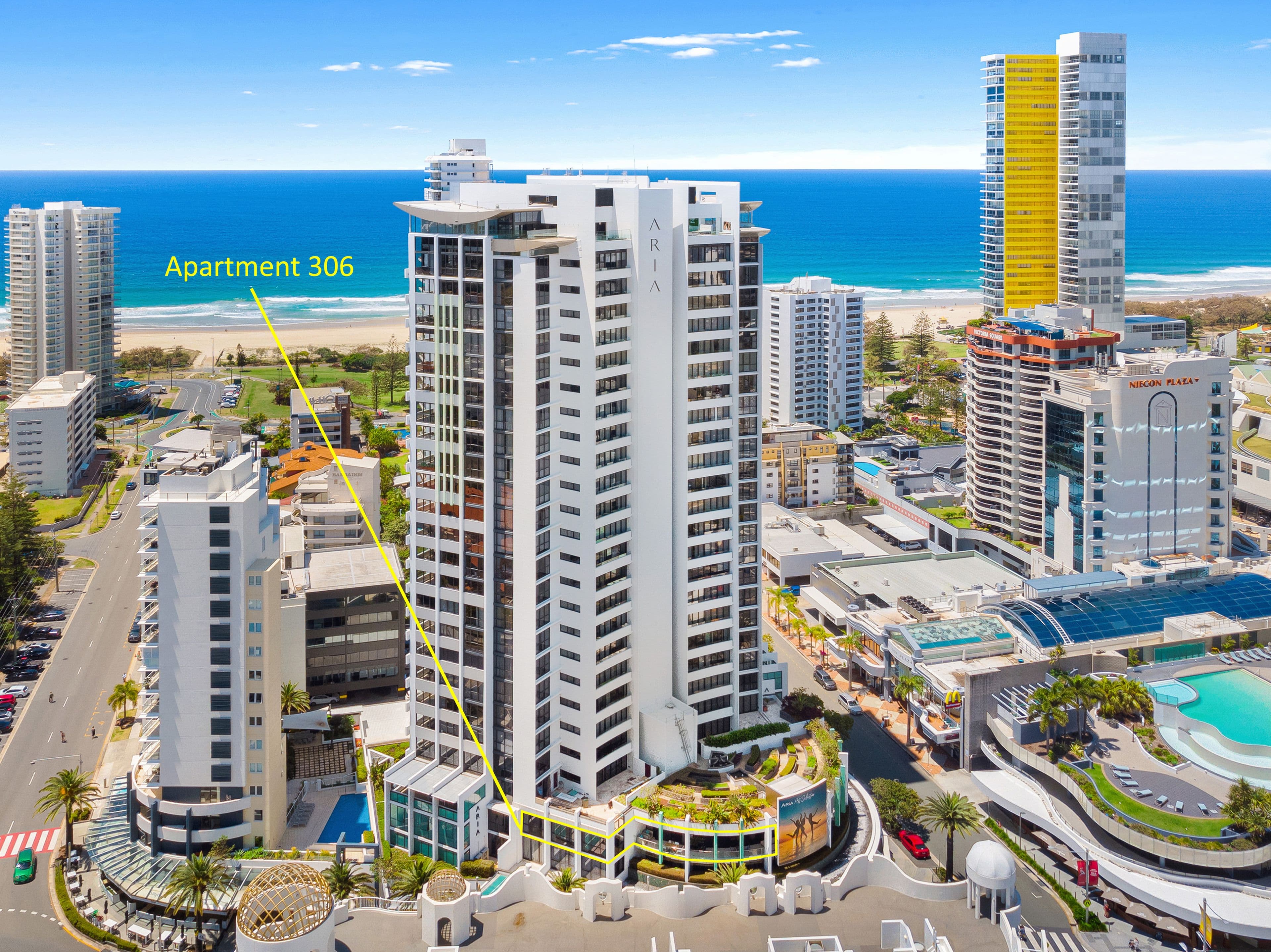 306 'Aria' 19 Albert Street, Broadbeach QLD 4218, Broadbeach - Image 1