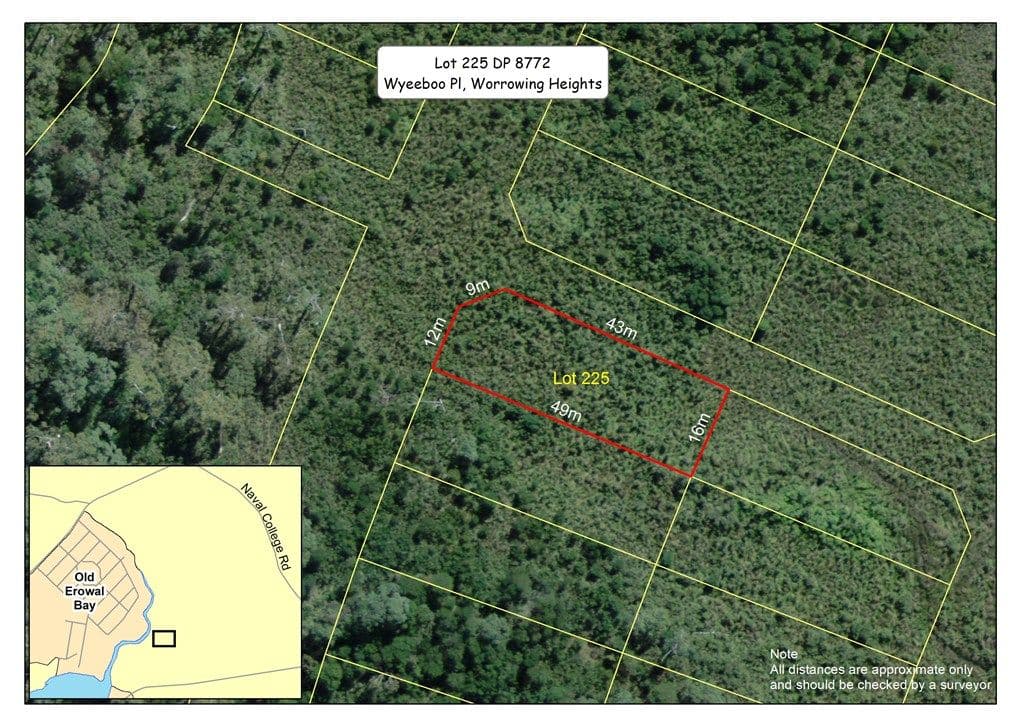 Lot 225 DP 8772, Wyeeboo Place, WORROWING HEIGHTS NSW 2540, Worrowing Heights - Image 1