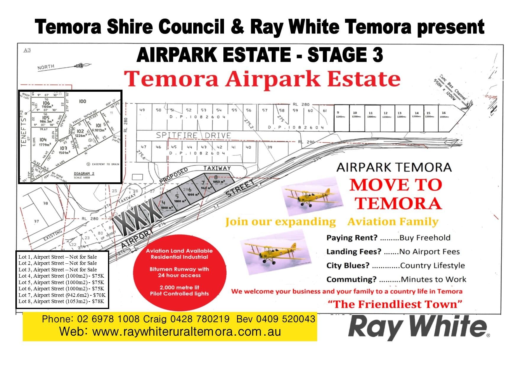 Lot 6 Airport Street, Temora NSW 2666, Temora - Image 1
