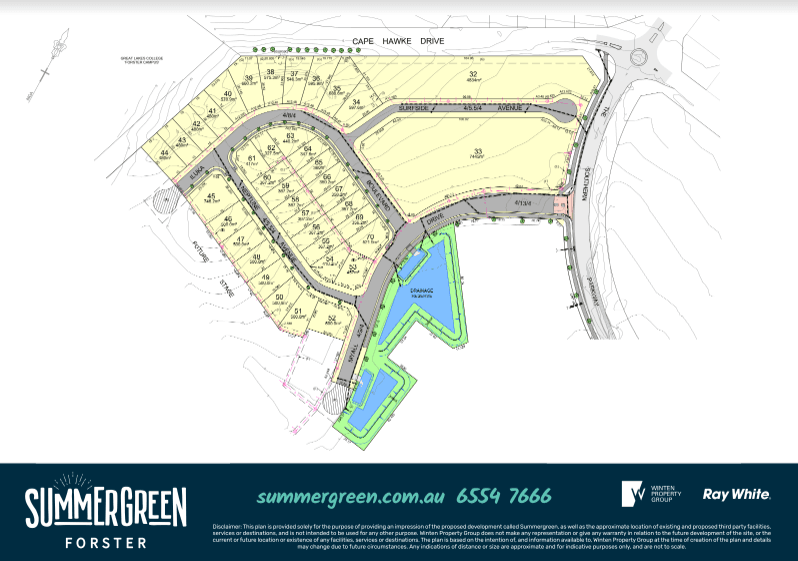 Lot 66, Stage 1A "Summergreen", Cape Hawke Drive, Forster NSW 2428, Forster - Thumbnail 2