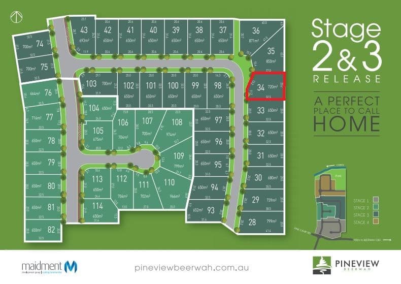 Lot 34 Featherwood Crescent, Beerwah QLD 4519, Beerwah - Image 1