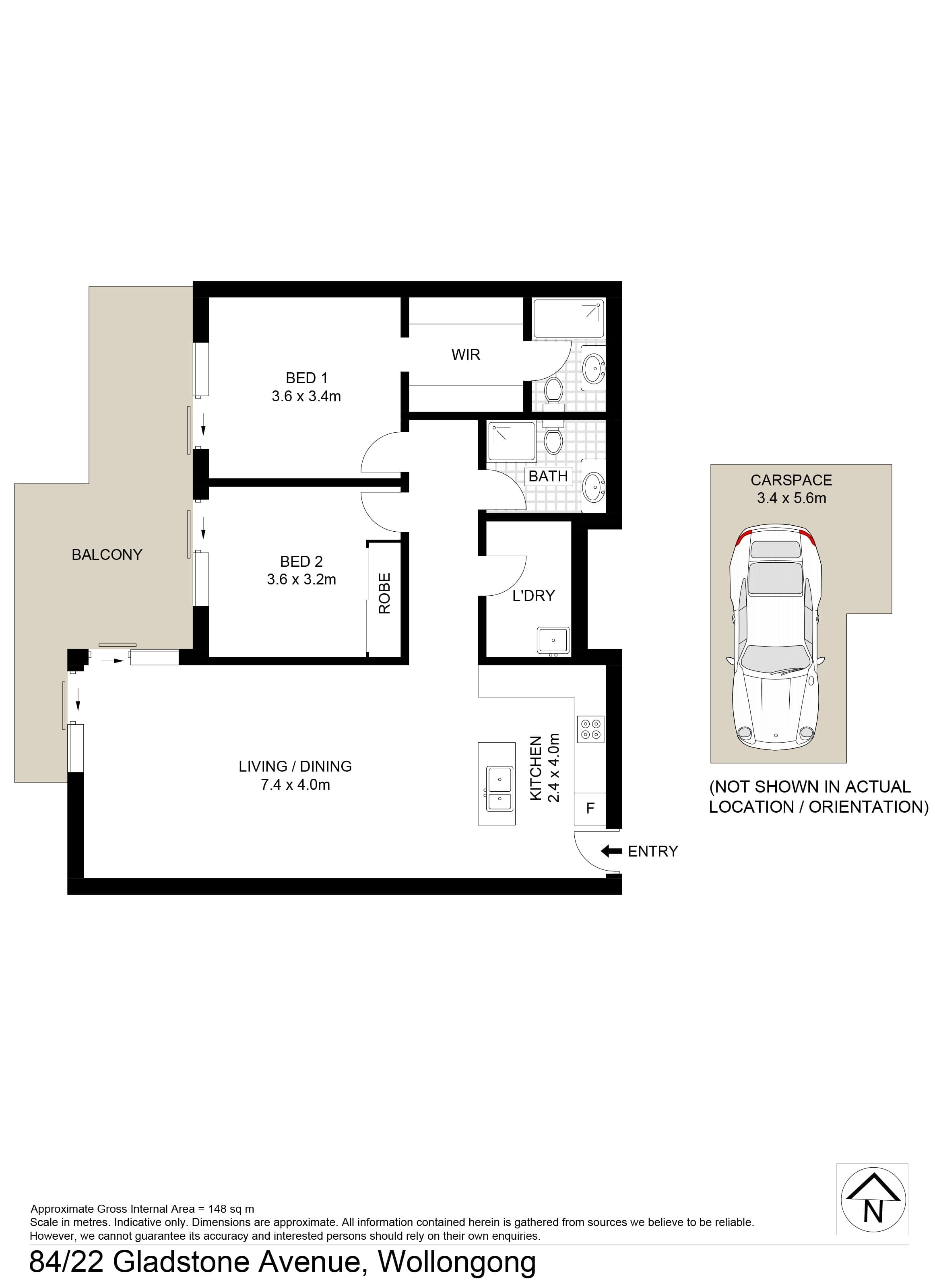 84/22 Gladstone Avenue, Wollongong, Wollongong - Thumbnail 6