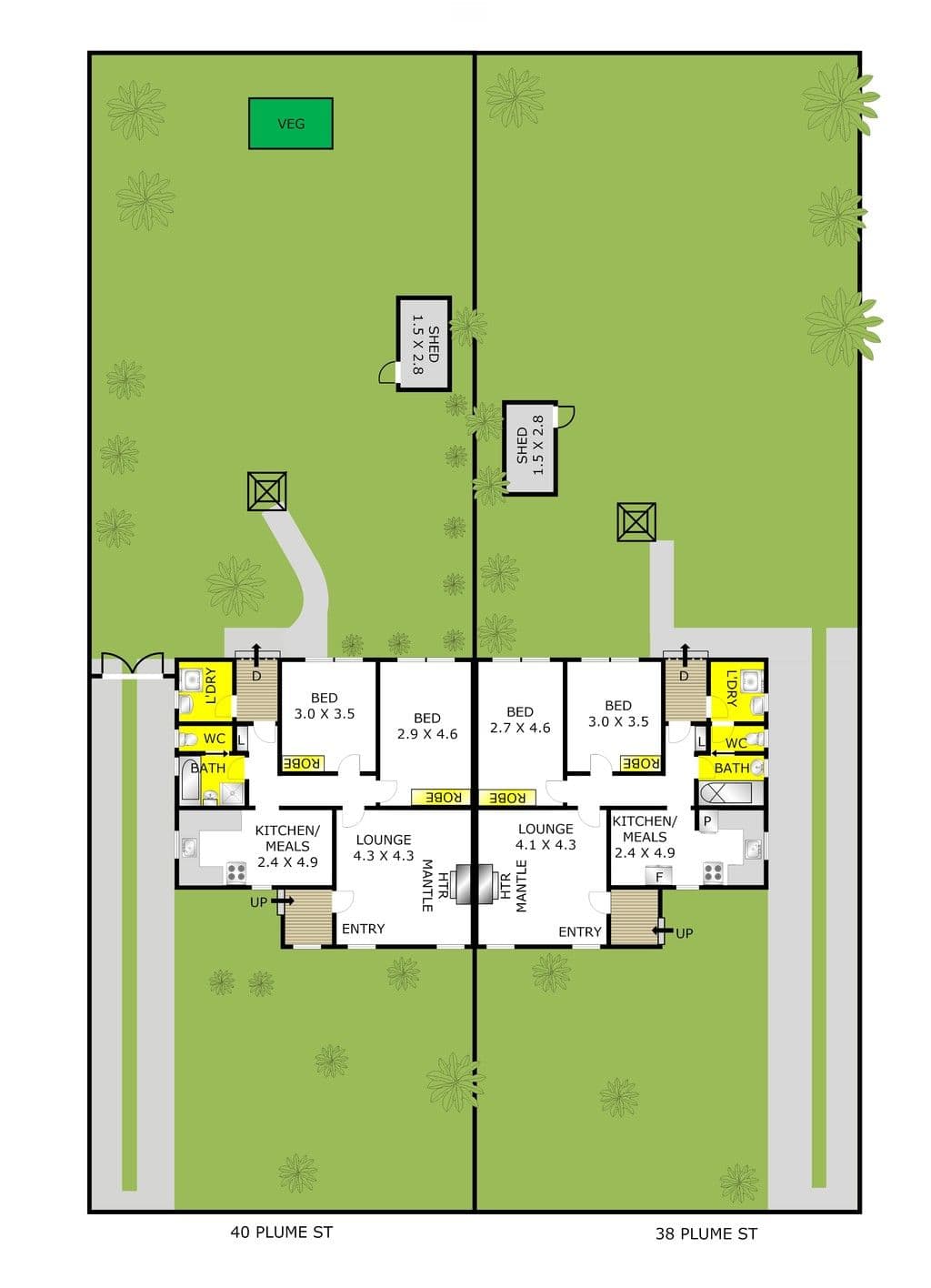 38 and 40 Plume Street, Norlane VIC 3214, Norlane - Image 1