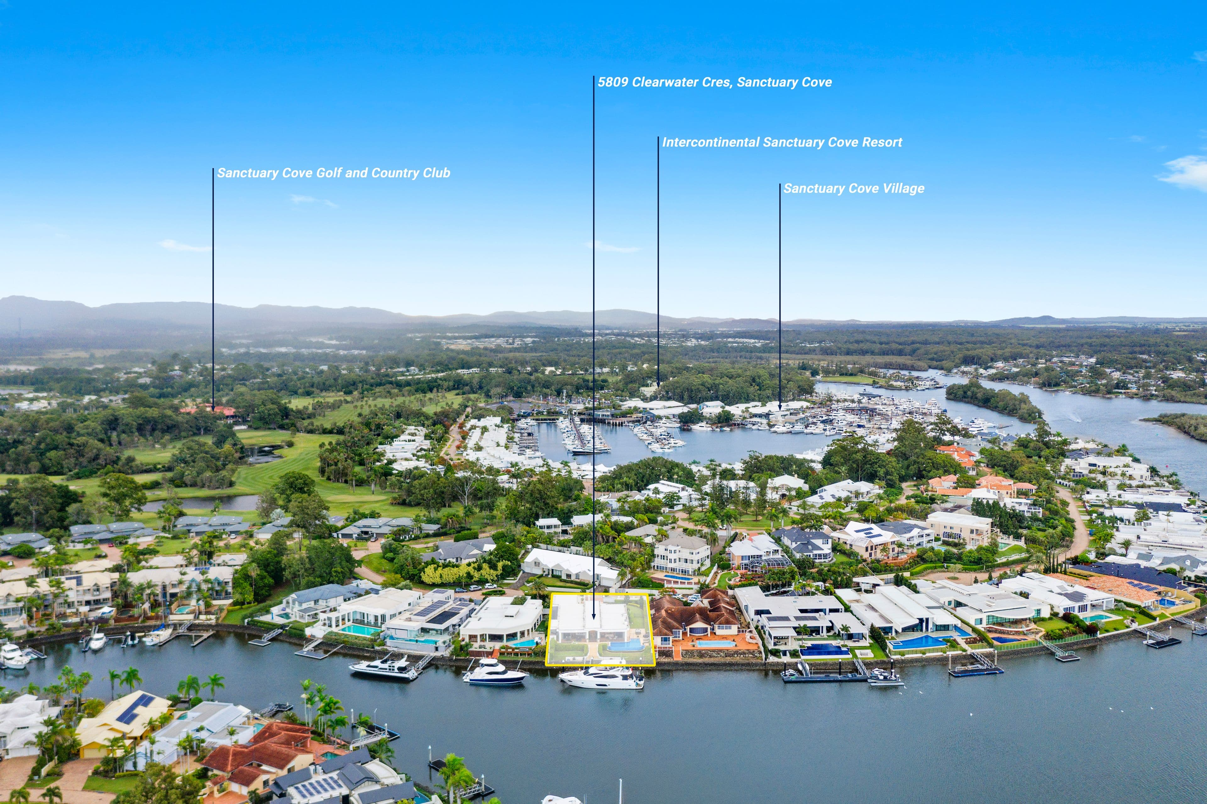5809 Clearwater Crescent, Sanctuary Cove QLD 4212, Sanctuary Cove - Image 1