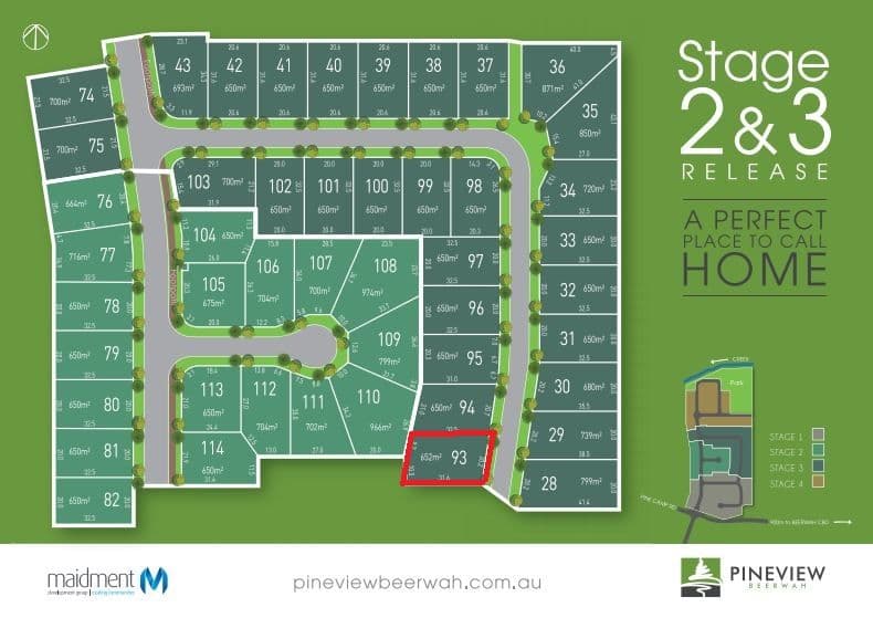 Lot 93 Featherwood Crescent, Beerwah QLD 4519, Beerwah - Image 1