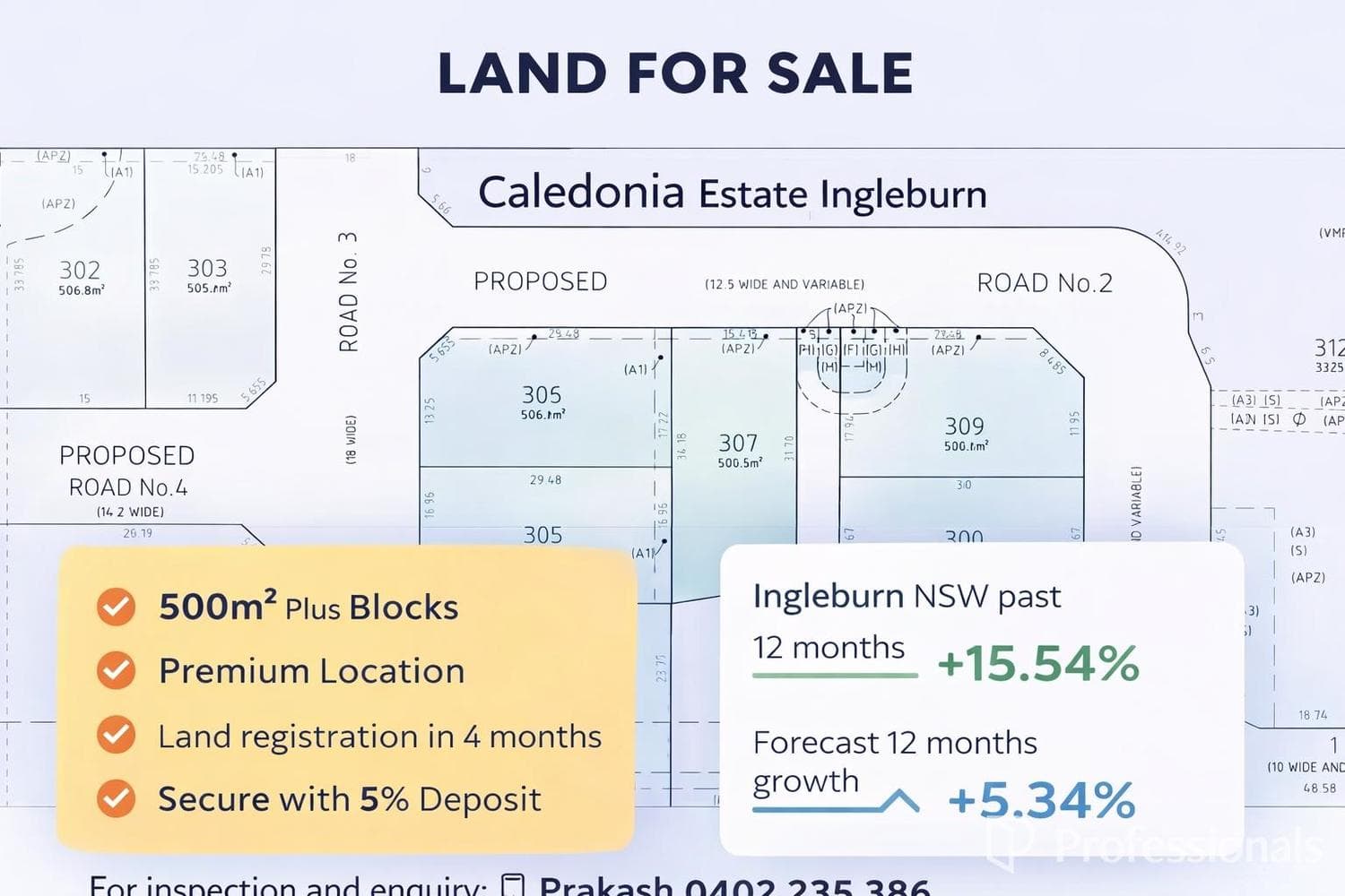 Lot 303/308 Bensley Road, Ingleburn NSW 2565, Ingleburn - Image 1