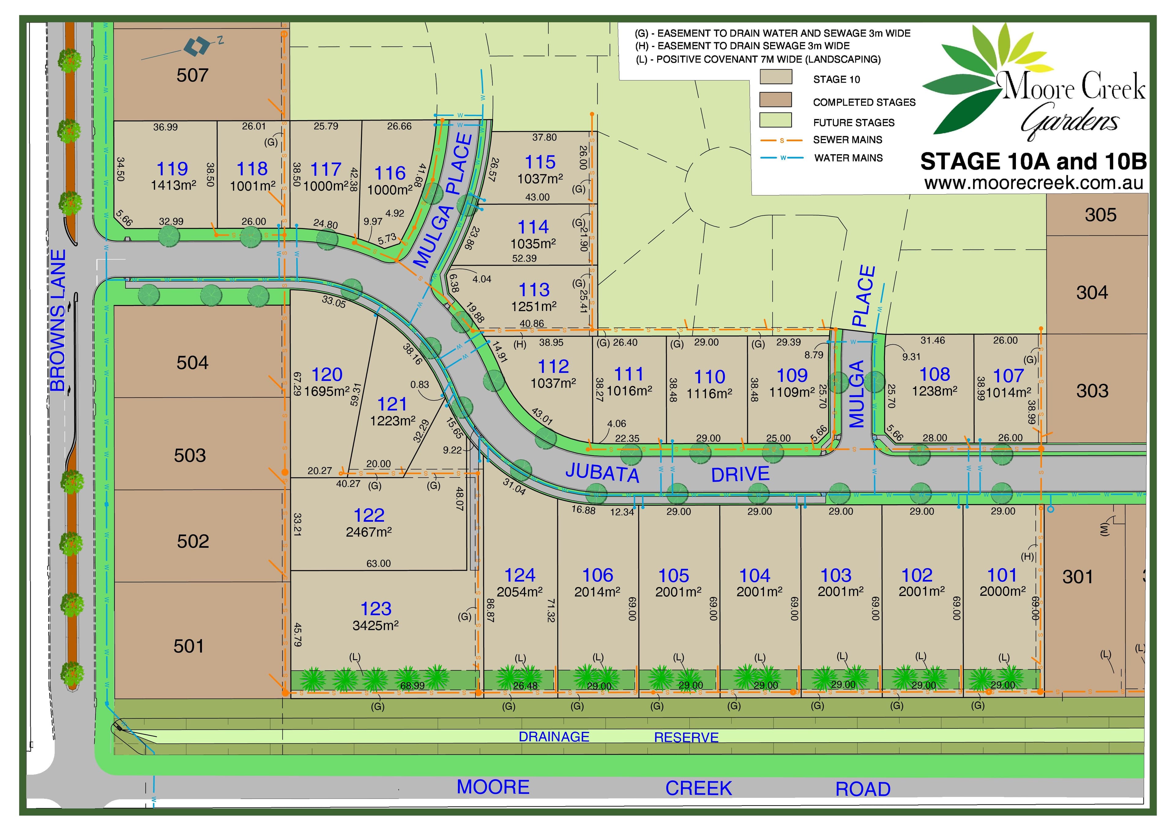 Lot 109, Stage 10 Moore Creek Gardens, Tamworth NSW 2340, Tamworth - Thumbnail 2