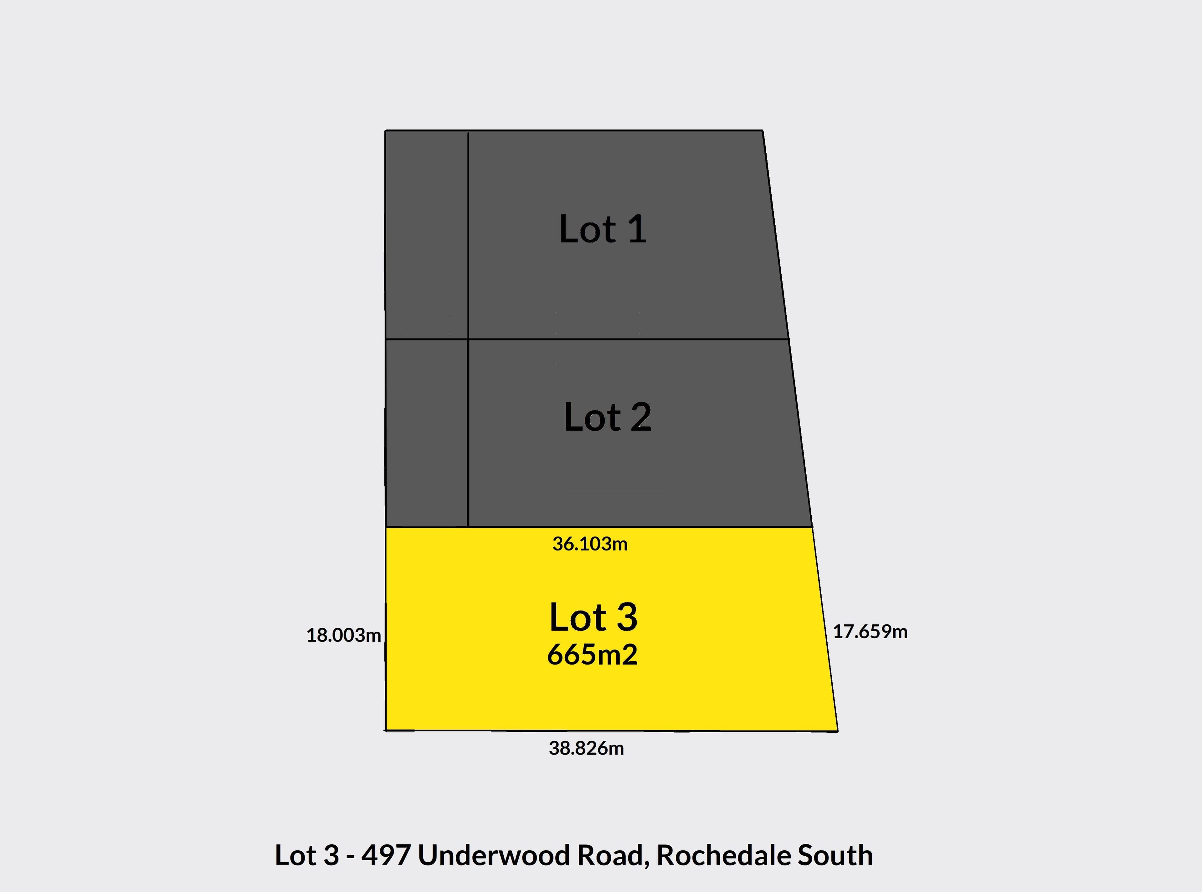 Lot 3 - 497 Underwood Road, Rochedale South QLD 4123, Rochedale South - Image 1