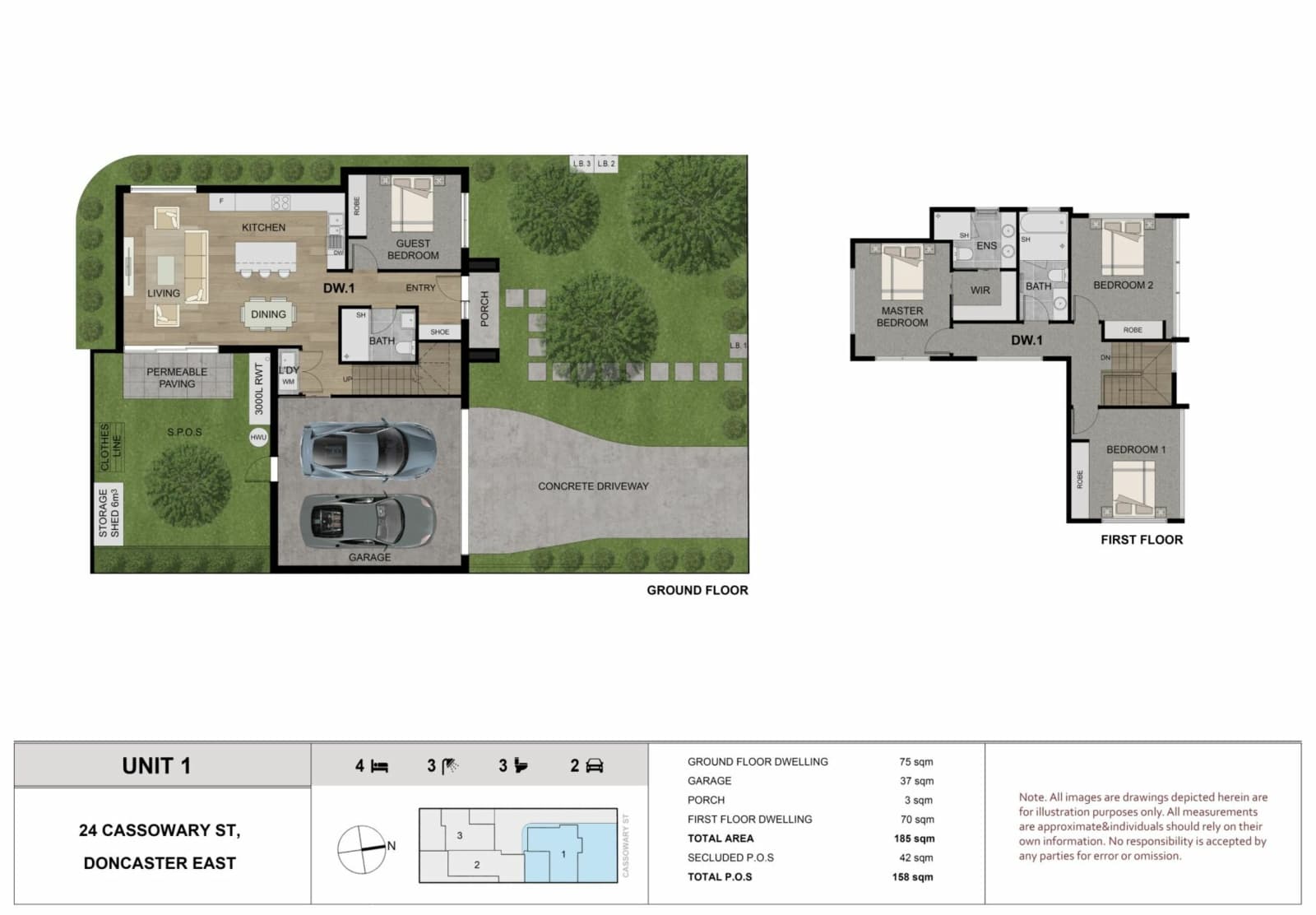 1&3/24 Cassowary Street,Doncaster East, Doncaster East - Thumbnail 6