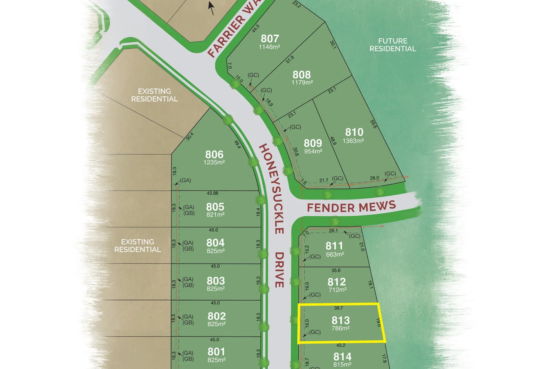 Lot 813, Honeysuckle Drive - Image 1