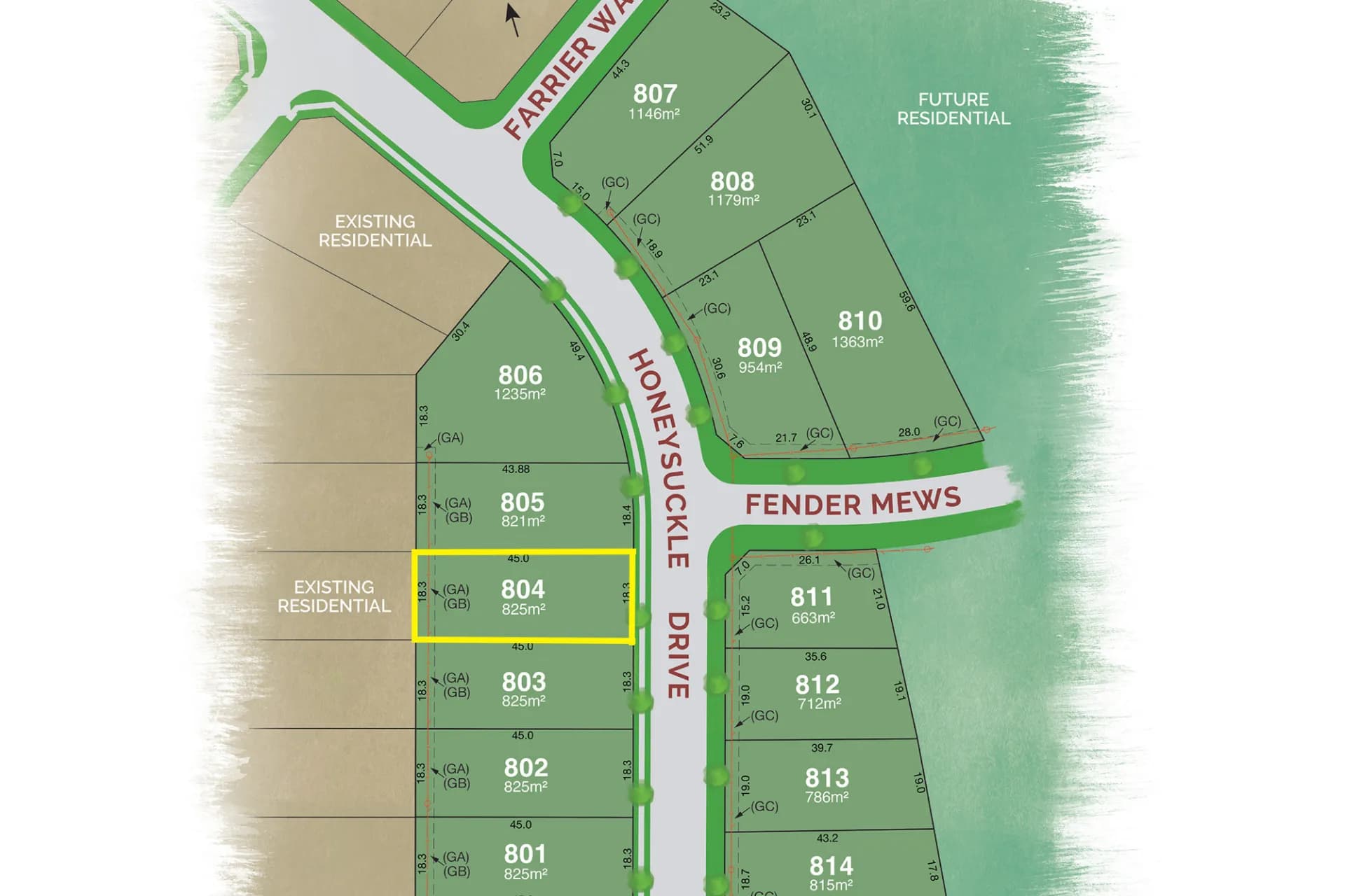 Lot 804, Honeysuckle Drive - Image 1