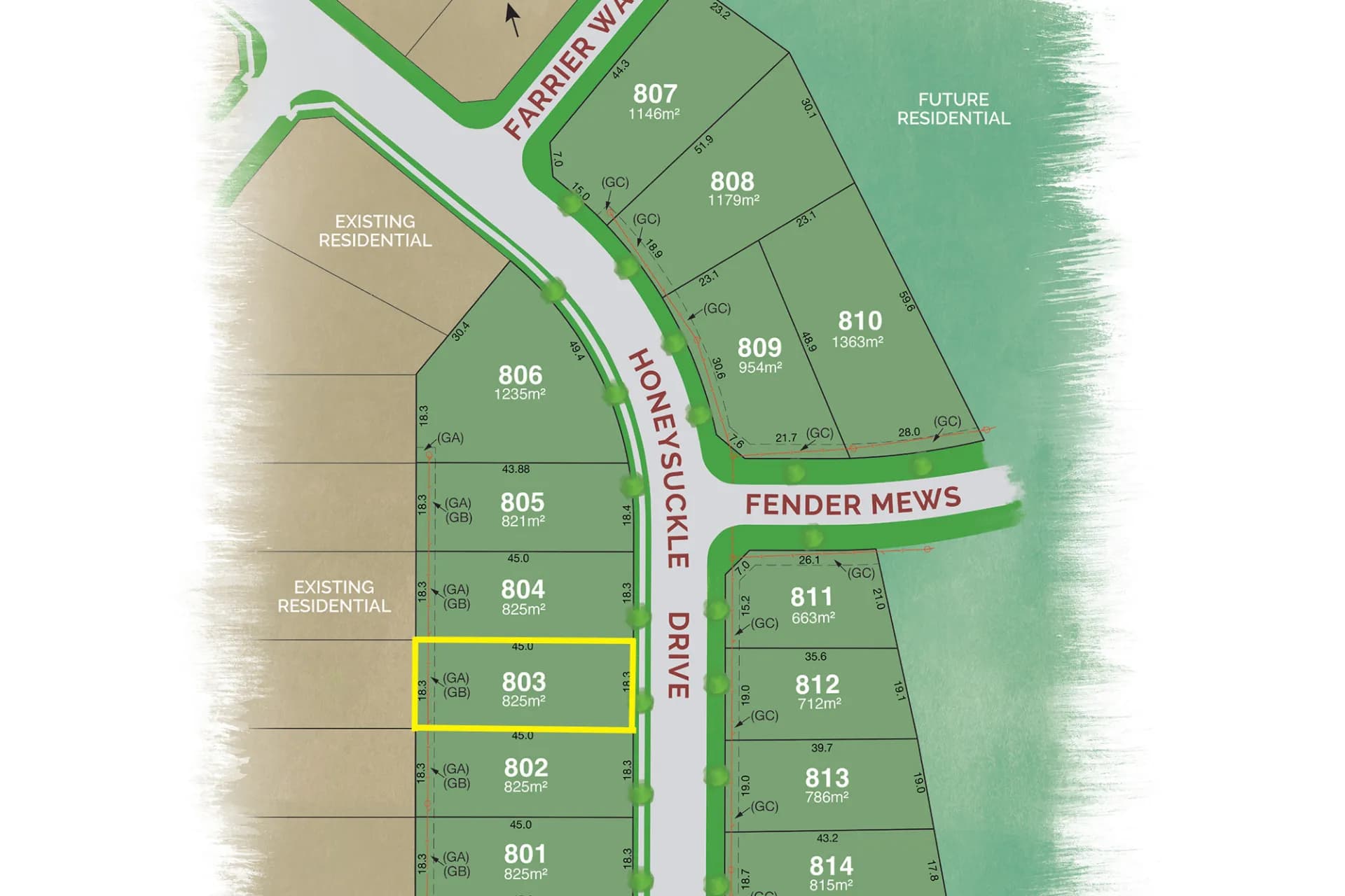Lot 803, Honeysuckle Drive - Image 1
