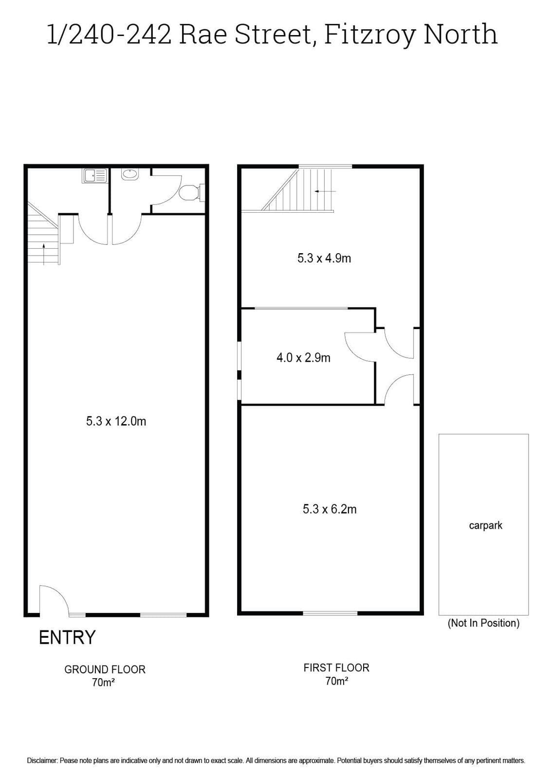 1/240-242 Rae Street, Fitzroy North VIC 3068, Fitzroy North - Image 1