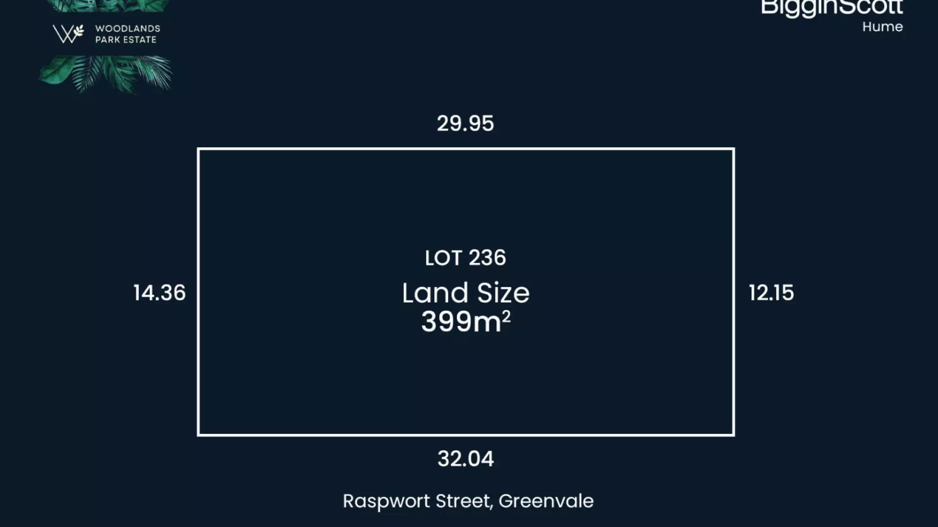 Lot 236 WOODLANDS PARK, Greenvale, Greenvale - Thumbnail 2